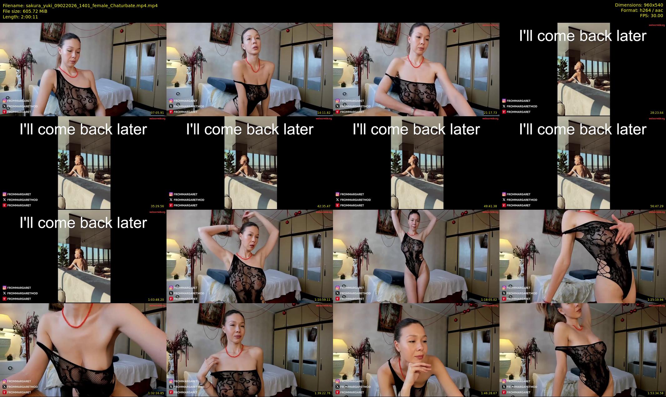 sakura_yuki — 121 minute Chaturbate female cam show recording, 480p, Feb 9, 2026
