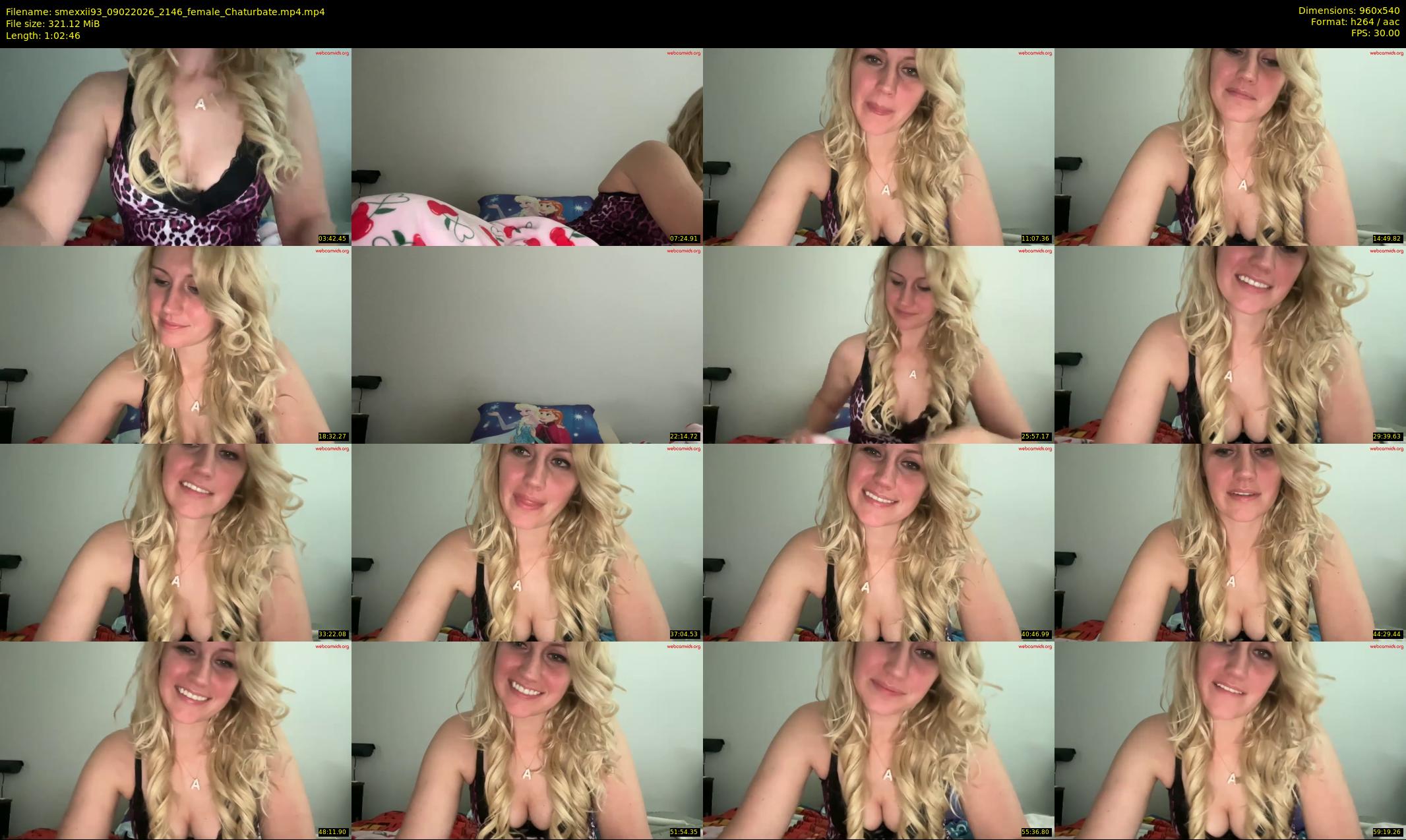 smexxii93 — 63 minute Chaturbate female cam show recording, 480p, Feb 9, 2026