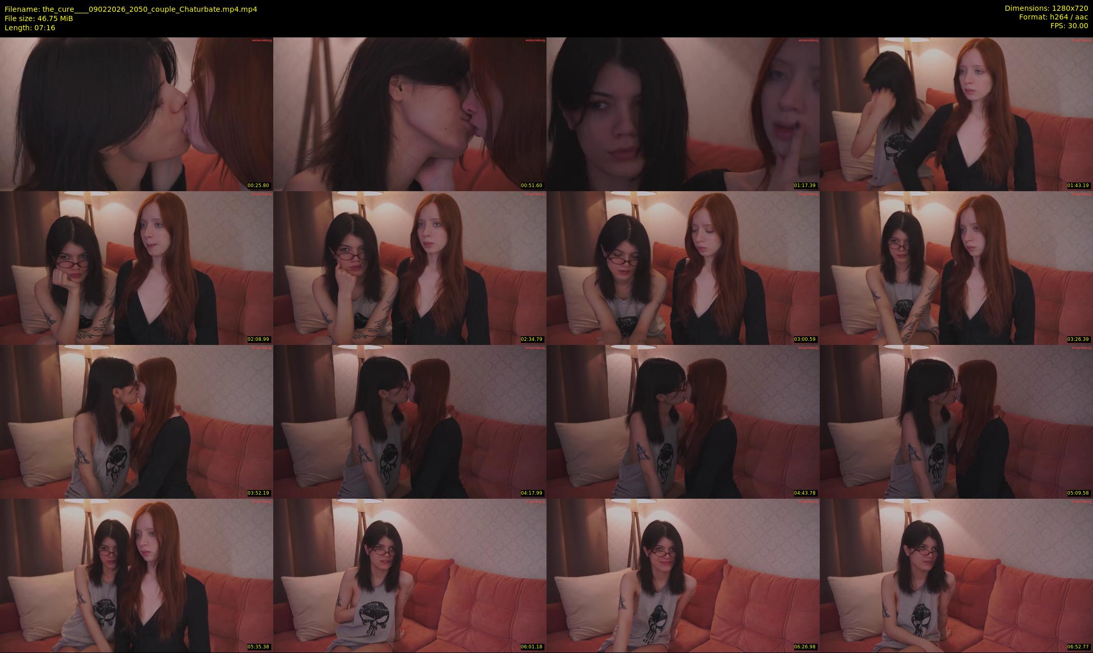 the_cure___ — 8 minute Chaturbate couple cam show recording, 720p, Feb 9, 2026