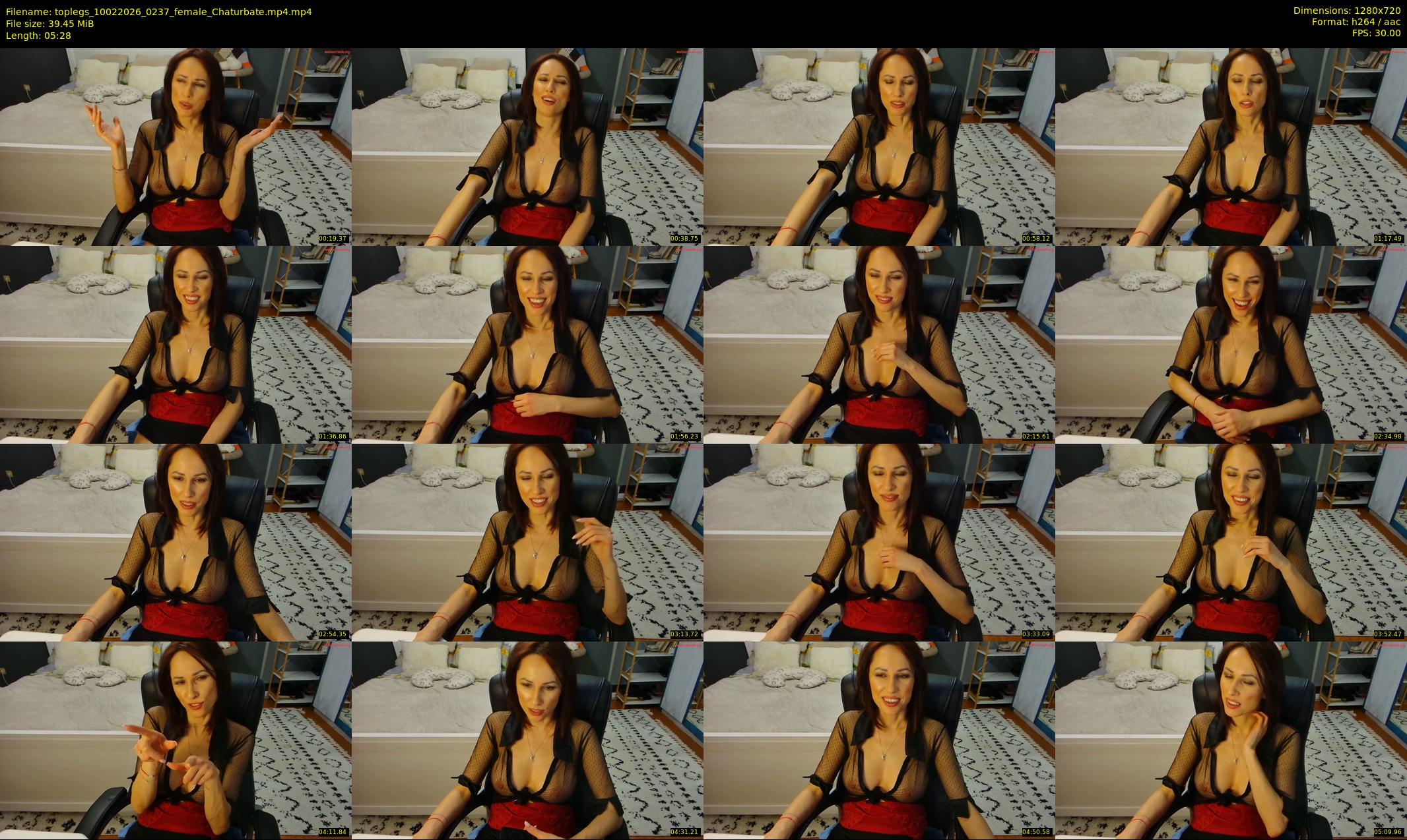toplegs — 6 minute Chaturbate female cam show recording, 720p, Feb 10, 2026