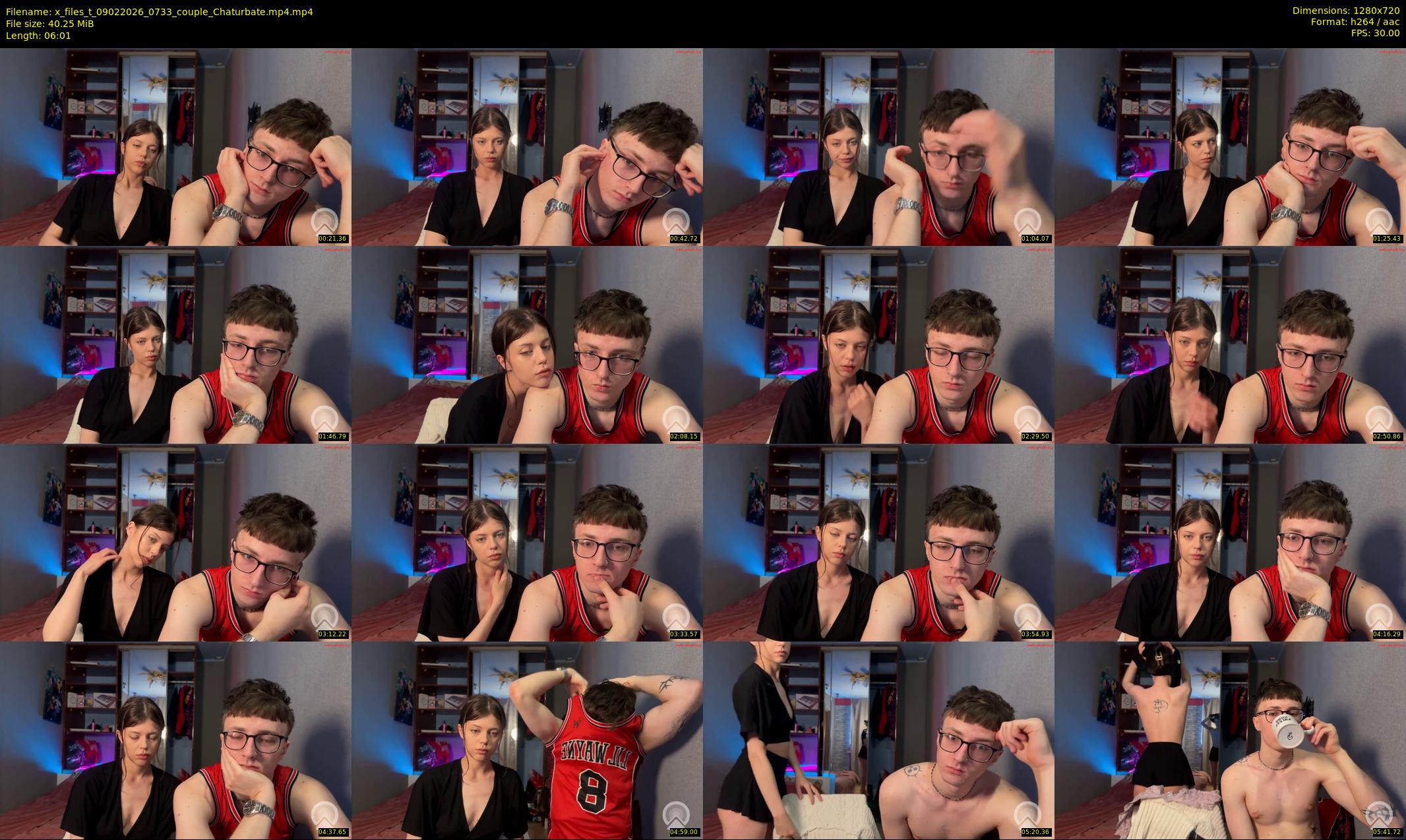 x_files_t — 7 minute Chaturbate couple cam show recording, 720p, Feb 9, 2026