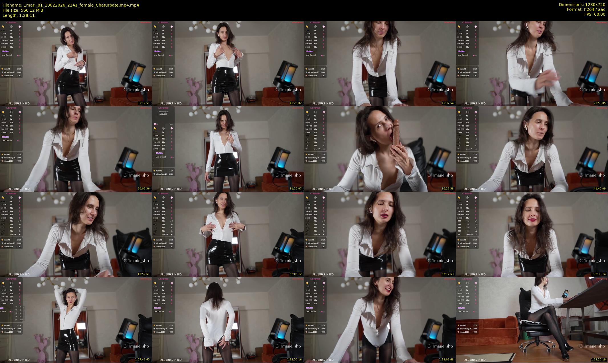1mari_01 — 89 minute Chaturbate female cam show recording, 720p, Feb 10, 2026