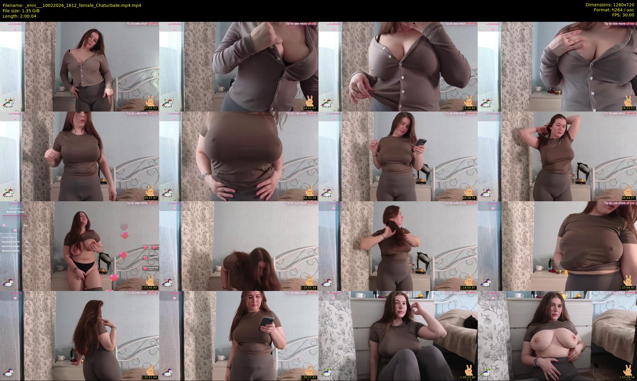 _enni__ — 121 minute Chaturbate female cam show recording, 720p, Feb 10, 2026