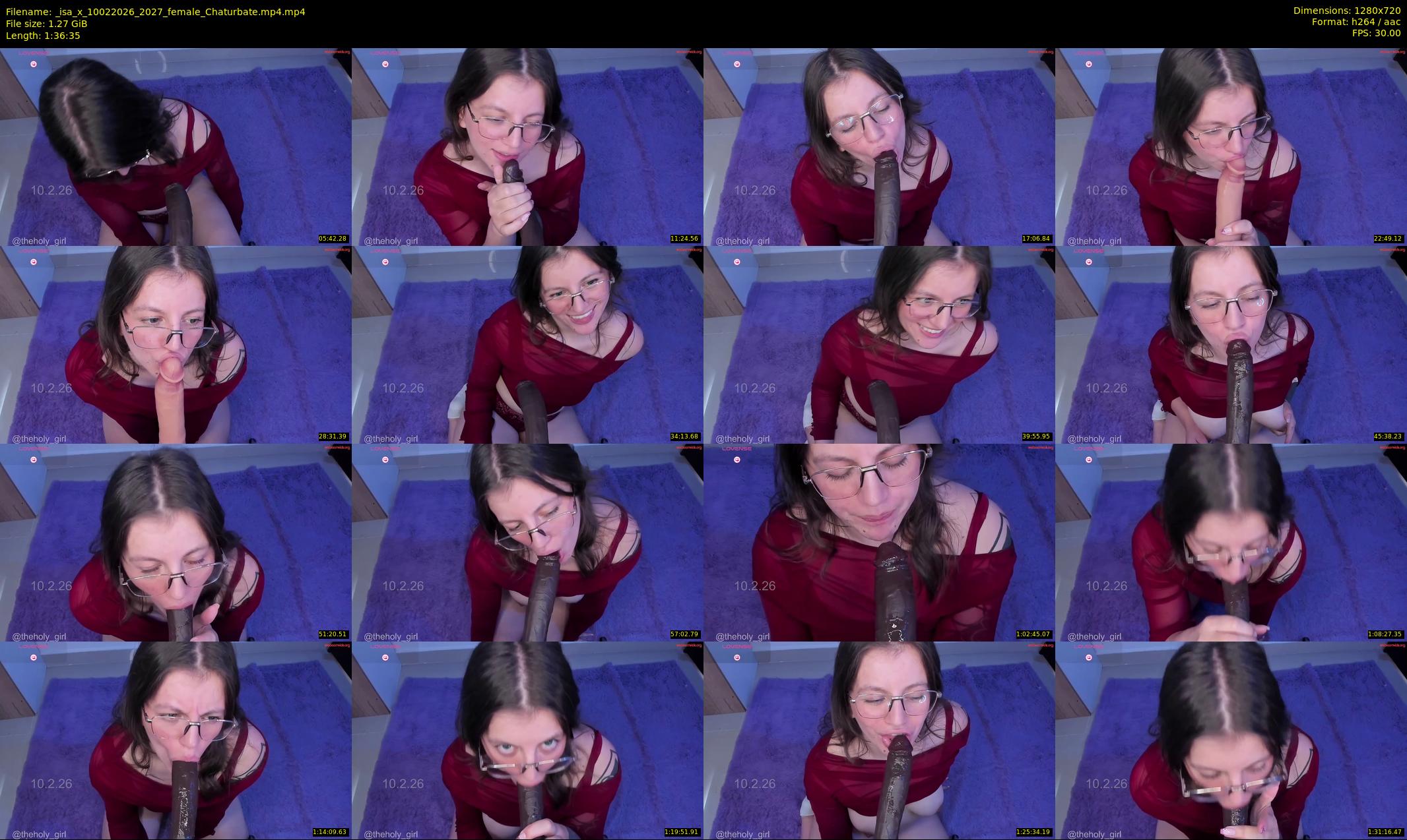 _isa_x — 97 minute Chaturbate female cam show recording, 720p, Feb 10, 2026