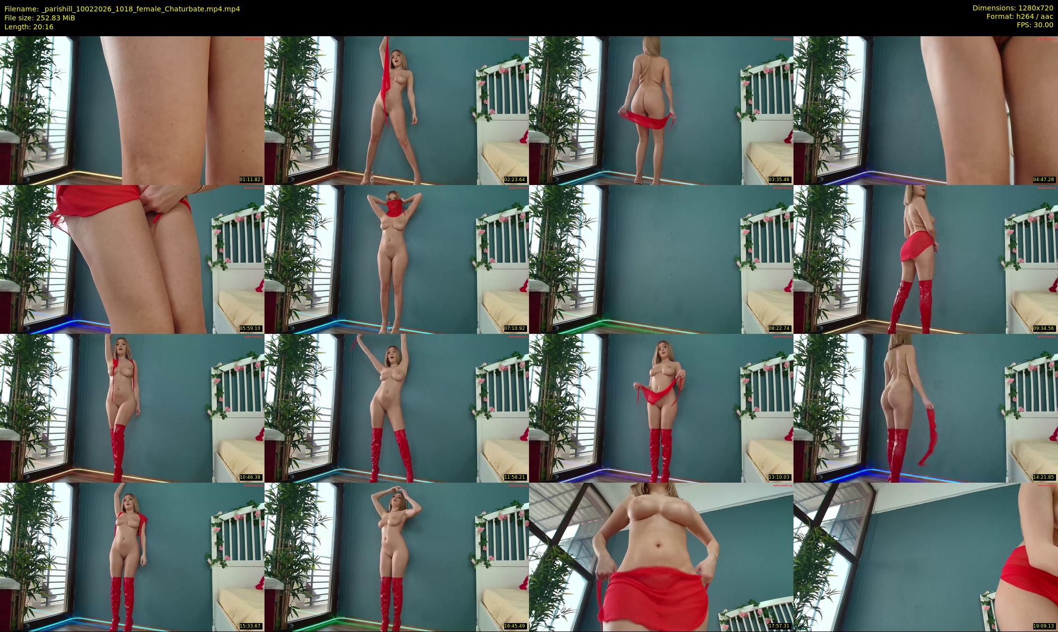 _parishill — 21 minute Chaturbate female cam show recording, 720p, Feb 10, 2026