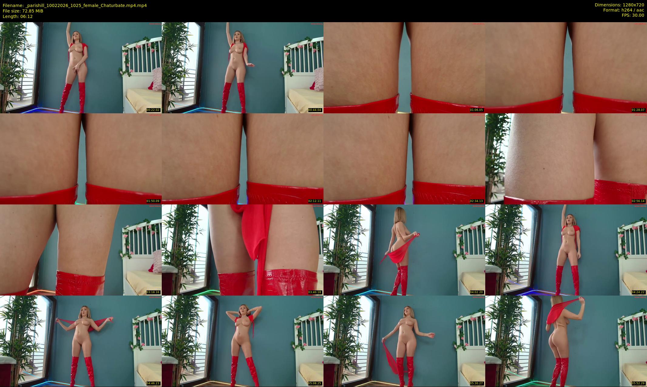 _parishill — 7 minute Chaturbate female cam show recording, 720p, Feb 10, 2026