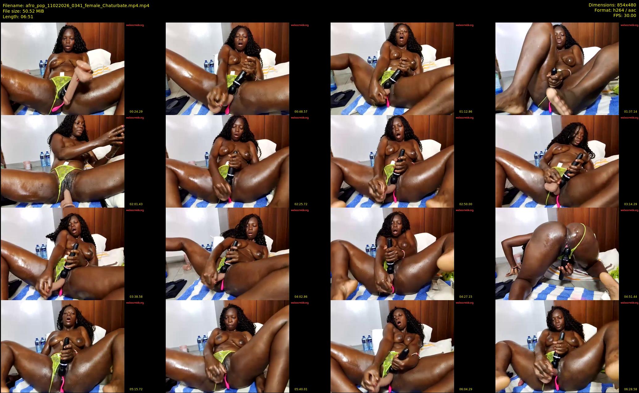 afro_pop — 7 minute Chaturbate female cam show recording, 480p, Feb 11, 2026