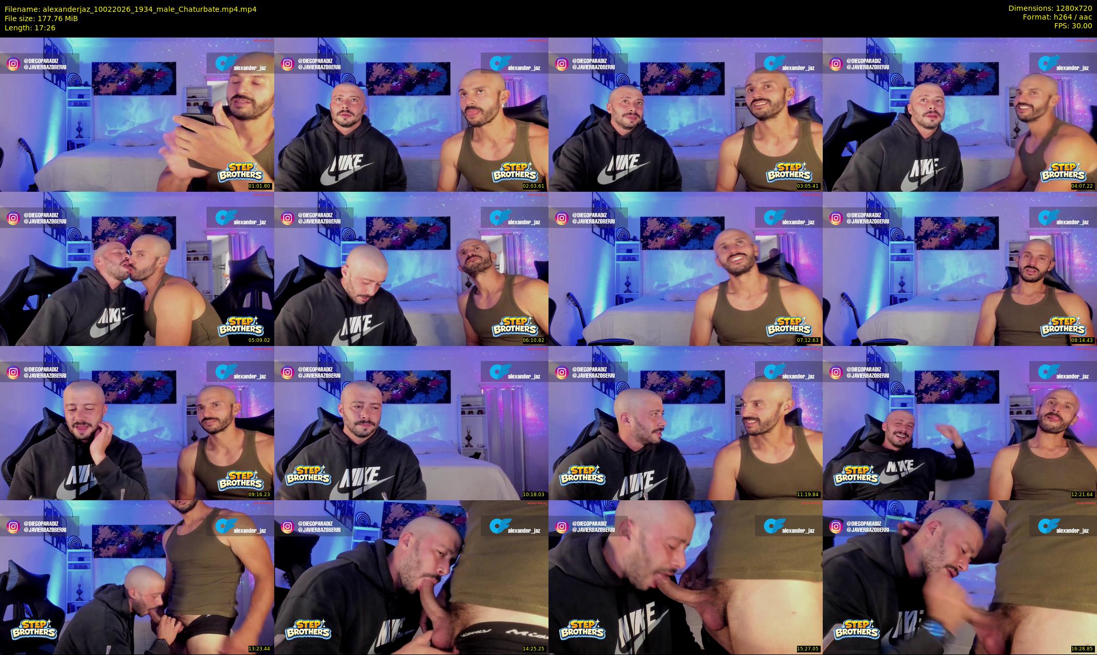alexanderjaz — 18 minute Chaturbate male cam show recording, 720p, Feb 10, 2026