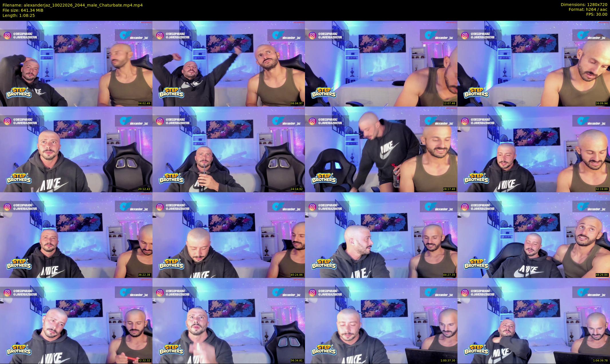 alexanderjaz — 69 minute Chaturbate male cam show recording, 720p, Feb 10, 2026