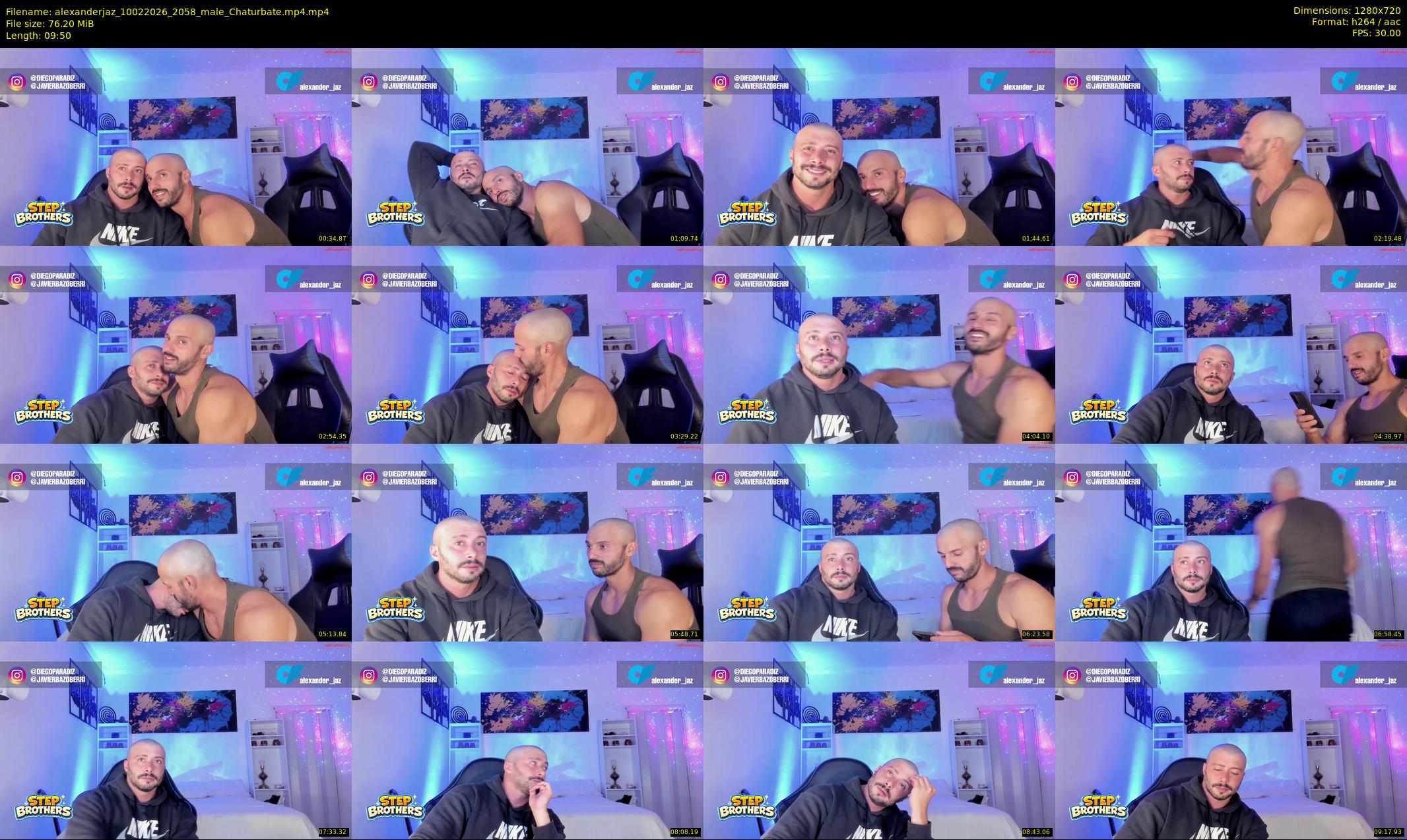 alexanderjaz — 10 minute Chaturbate male cam show recording, 720p, Feb 10, 2026