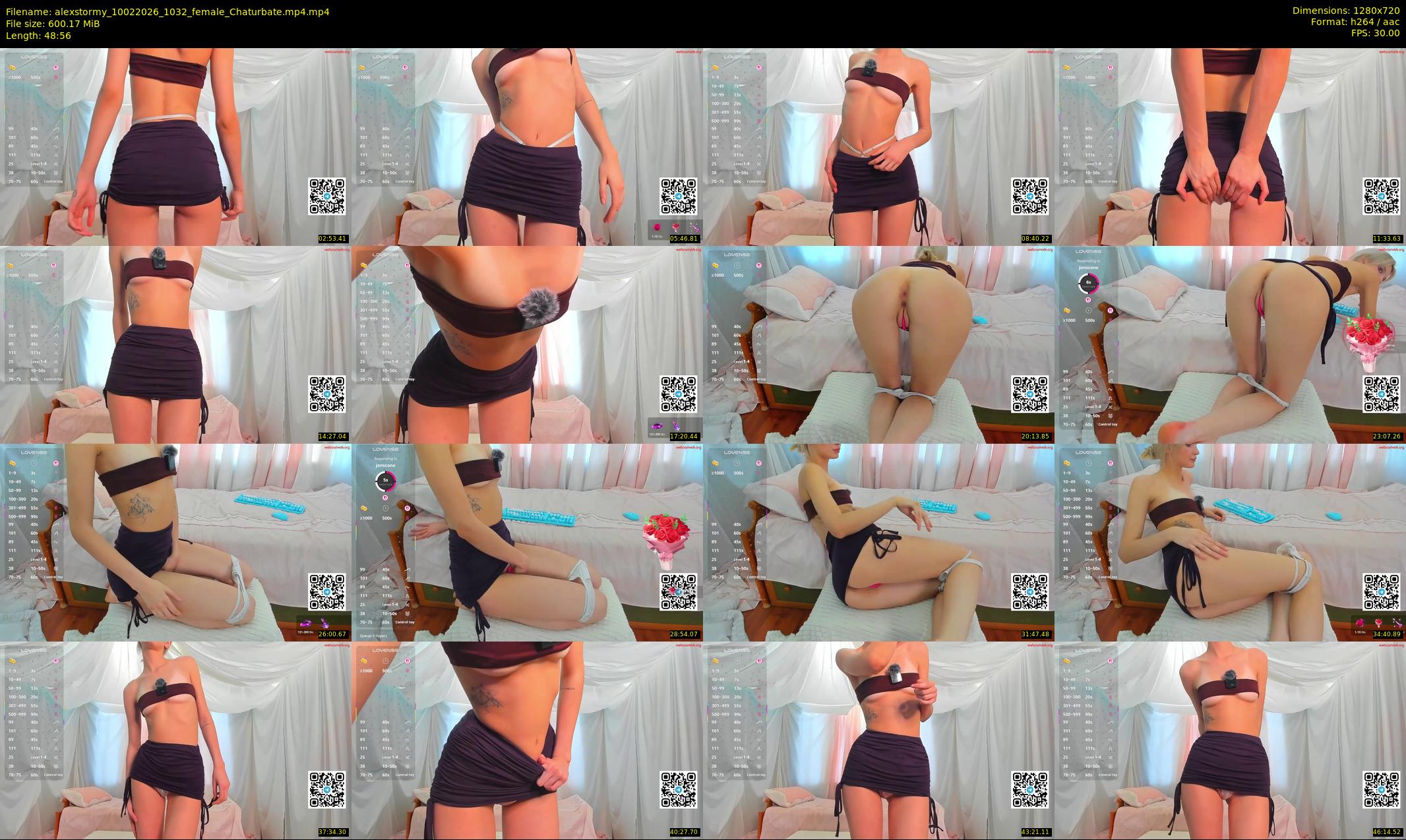 alexstormy — 49 minute Chaturbate female cam show recording, 720p, Feb 10, 2026
