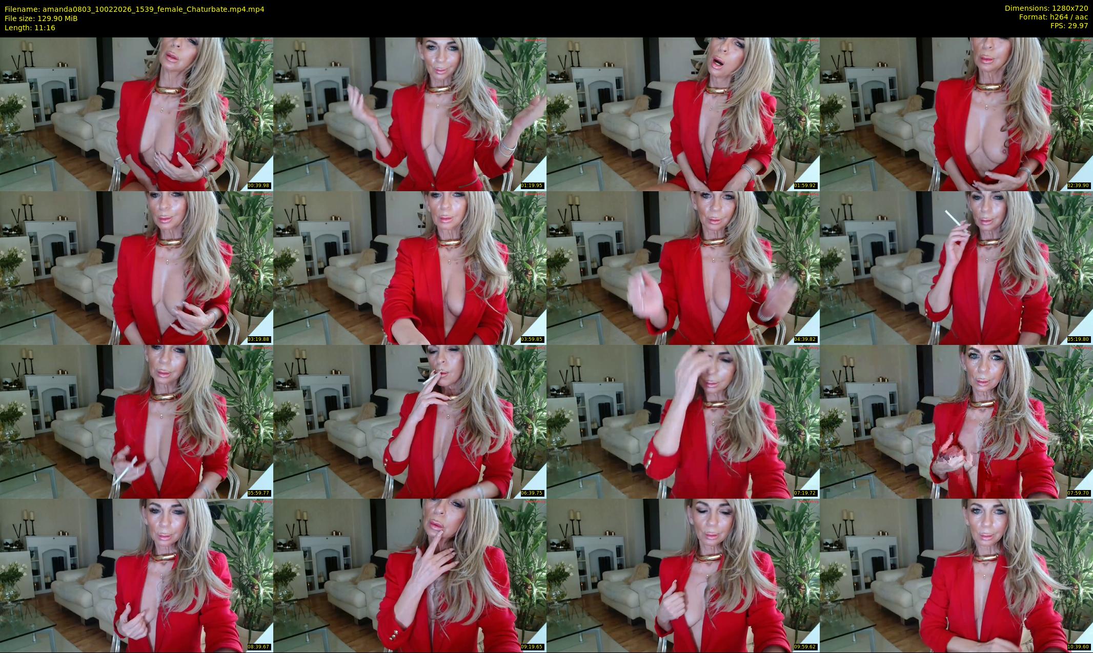 amanda0803 — 12 minute Chaturbate female cam show recording, 720p, Feb 10, 2026