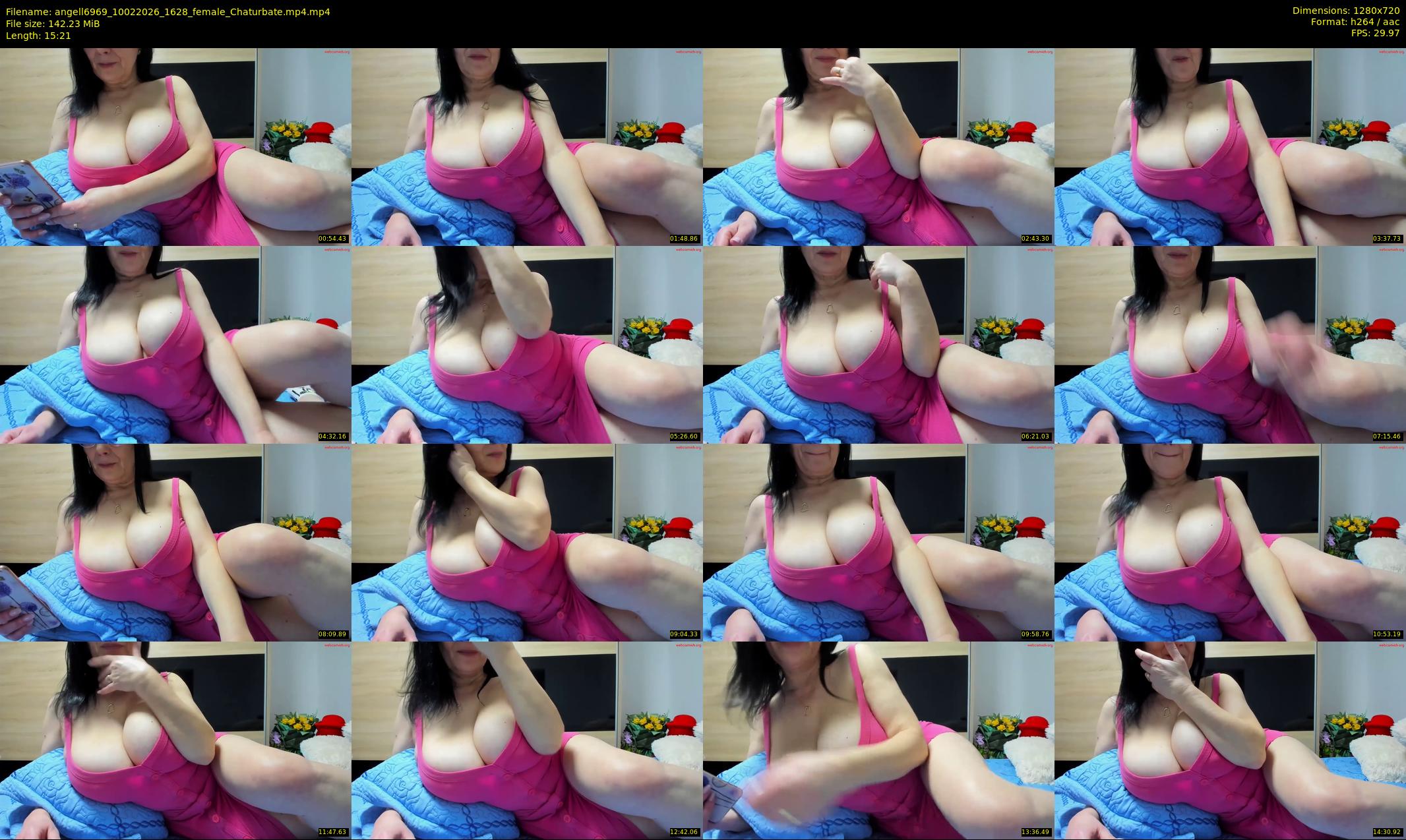 angell6969 — 16 minute Chaturbate female cam show recording, 720p, Feb 10, 2026