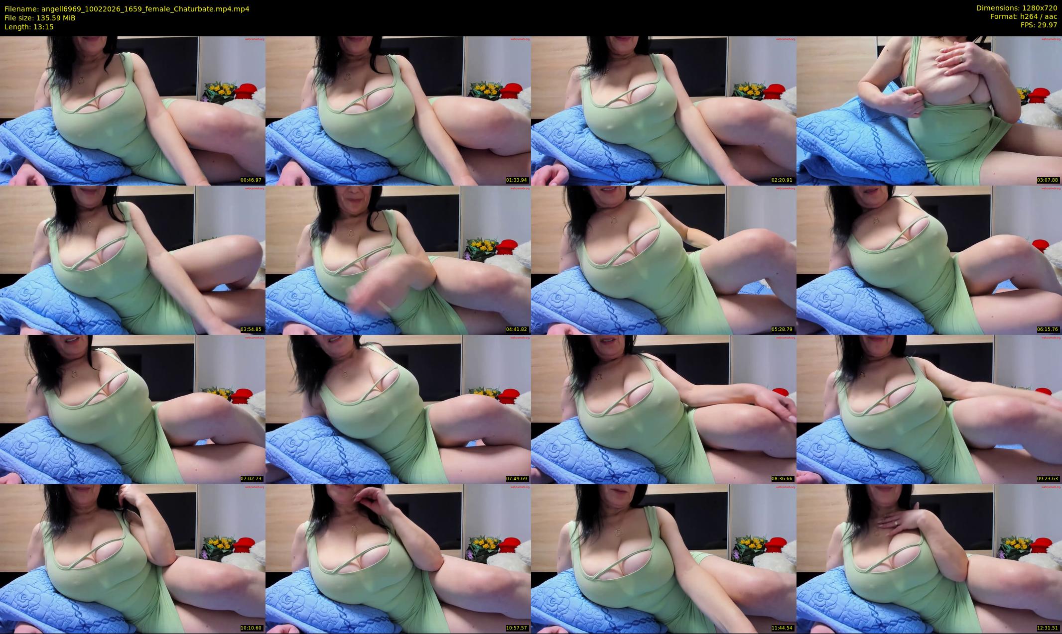 angell6969 — 14 minute Chaturbate female cam show recording, 720p, Feb 10, 2026