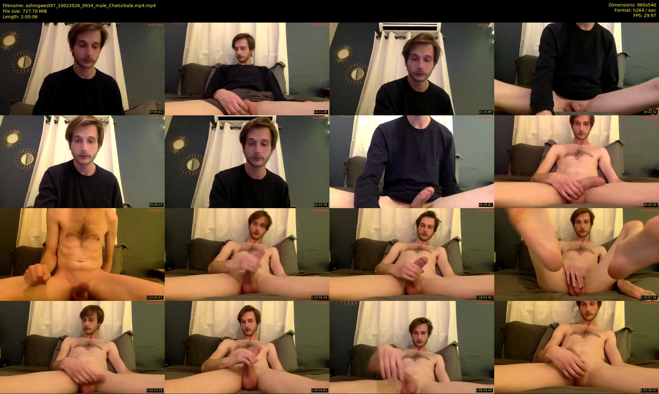 ashingwest97 — 121 minute Chaturbate male cam show recording, 480p, Feb 10, 2026
