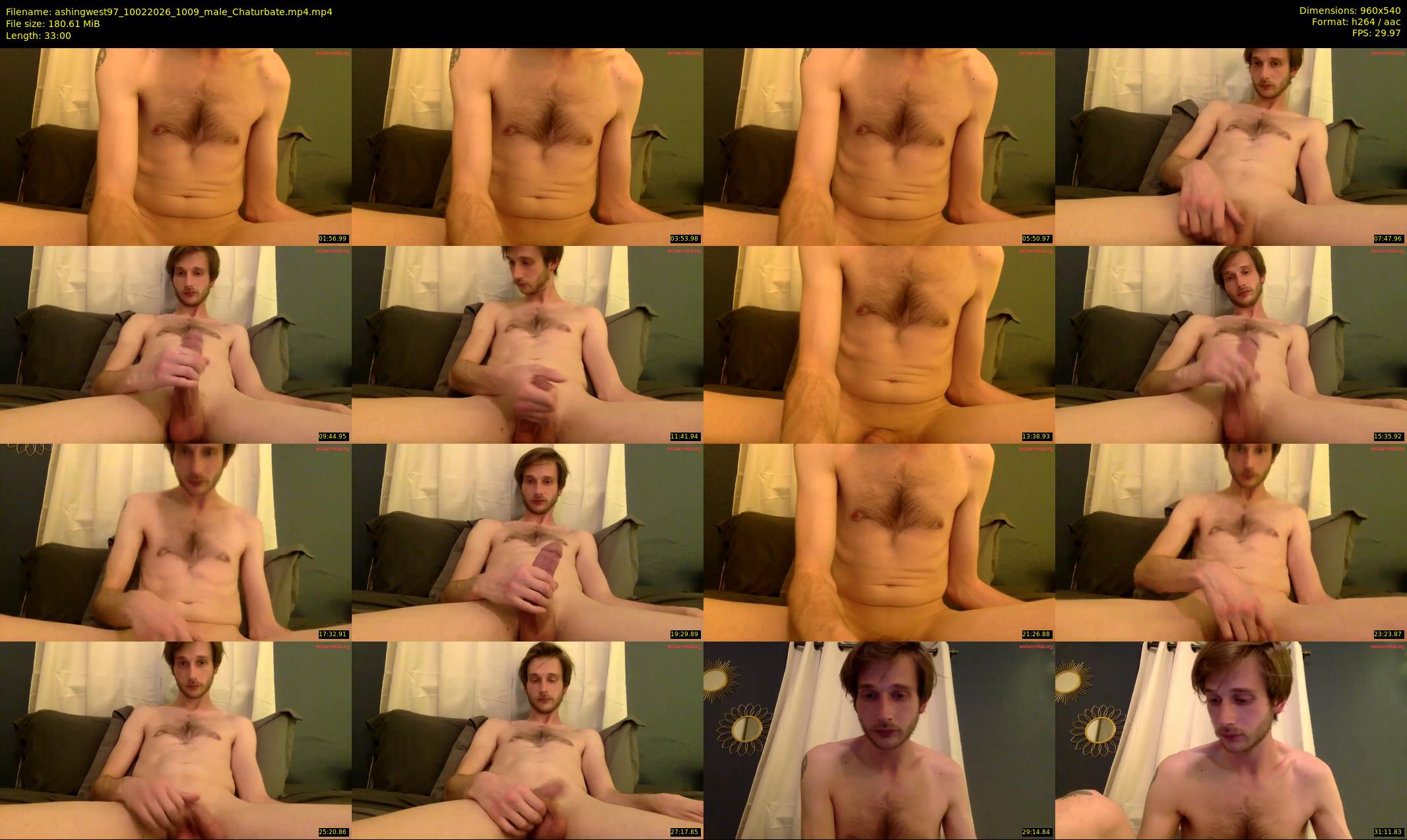 ashingwest97 — 33 minute Chaturbate male cam show recording, 480p, Feb 10, 2026