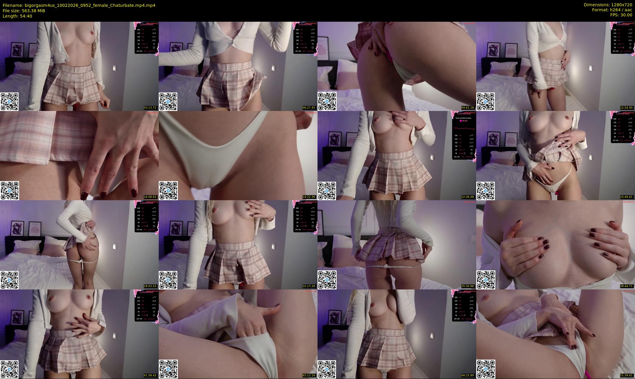 bigorgasm4us — 55 minute Chaturbate female cam show recording, 720p, Feb 10, 2026