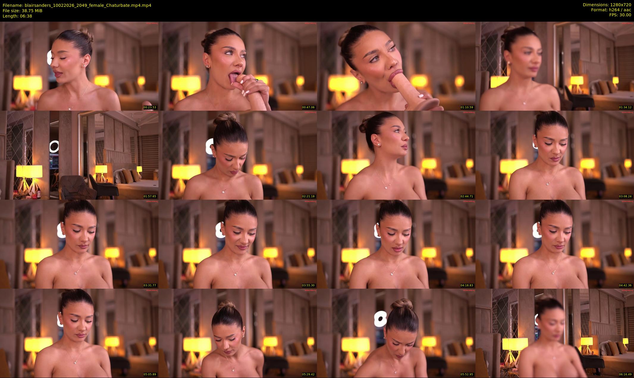 blairsanders — 7 minute Chaturbate female cam show recording, 720p, Feb 10, 2026