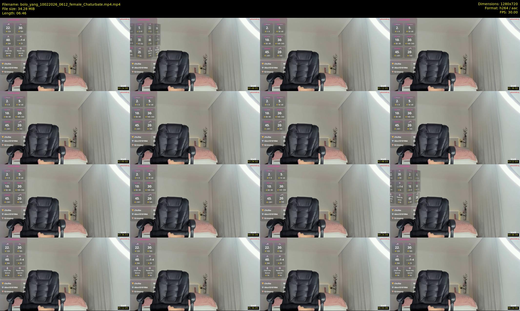 bolo_yang — 7 minute Chaturbate female cam show recording, 720p, Feb 10, 2026
