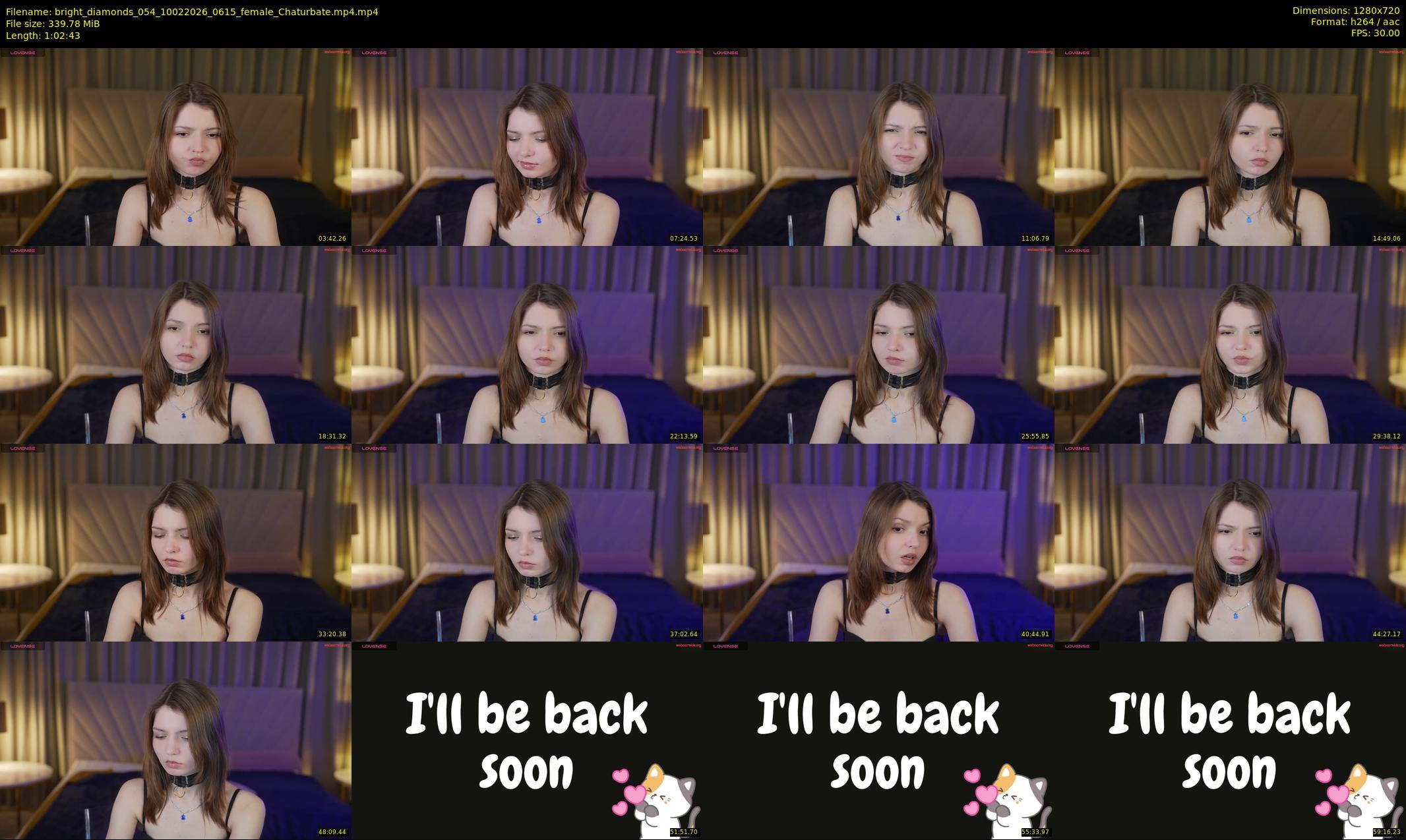 bright_diamonds_054 — 63 minute Chaturbate couple cam show recording, 720p, Feb 10, 2026