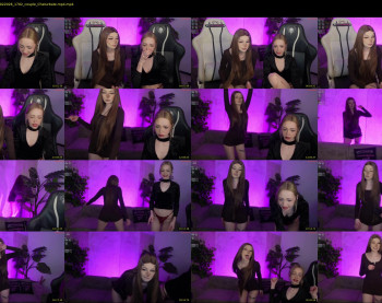 bright_diamonds_054 — 35 minute Chaturbate couple cam show recording, 720p, Feb 10, 2026