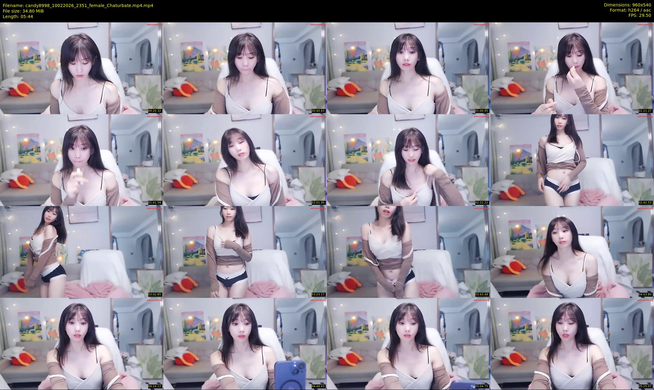 candy8998 — 6 minute Chaturbate female cam show recording, 480p, Feb 10, 2026
