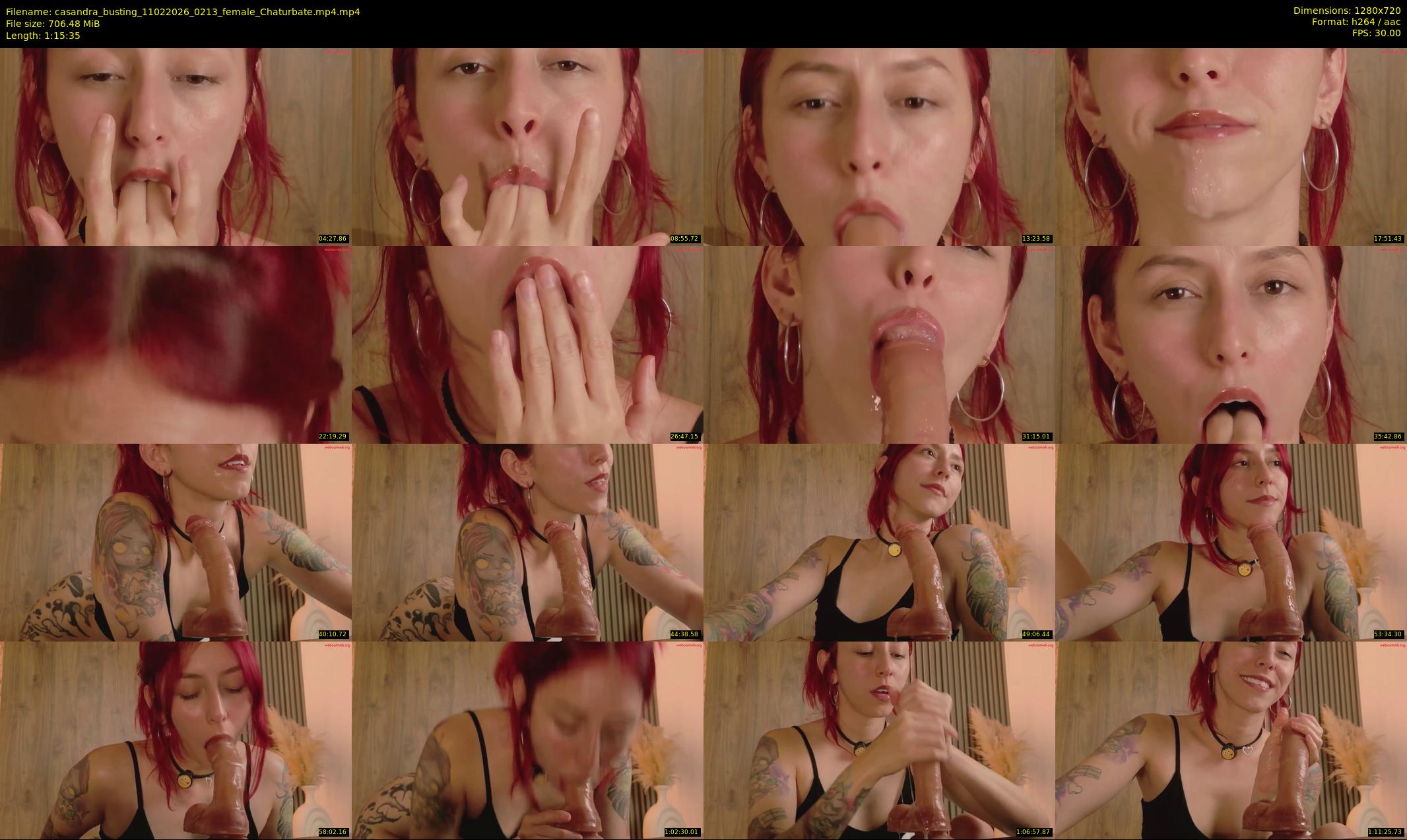 casandra_busting — 76 minute Chaturbate female cam show recording, 720p, Feb 11, 2026