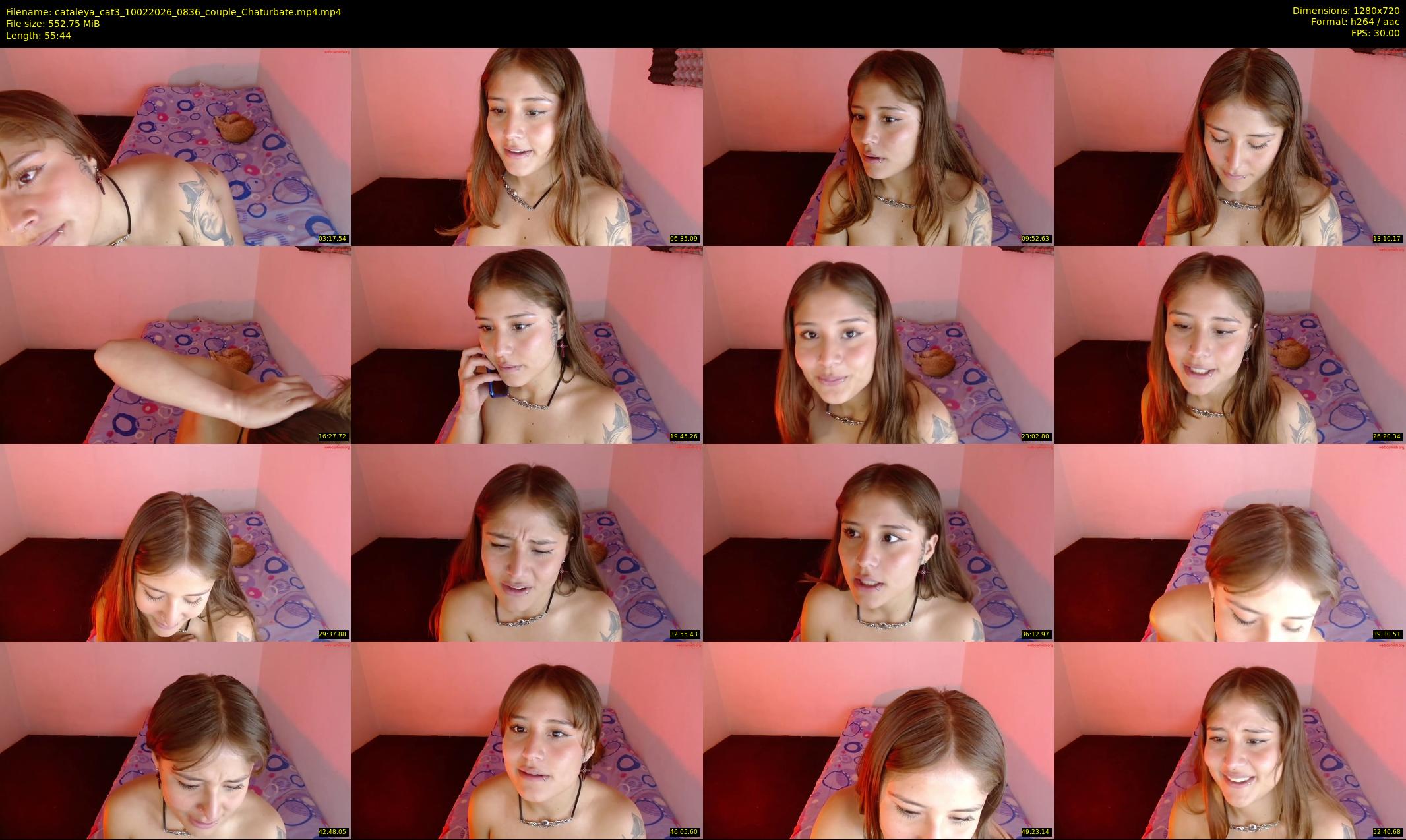 cataleya_cat3 — 56 minute Chaturbate couple cam show recording, 720p, Feb 10, 2026
