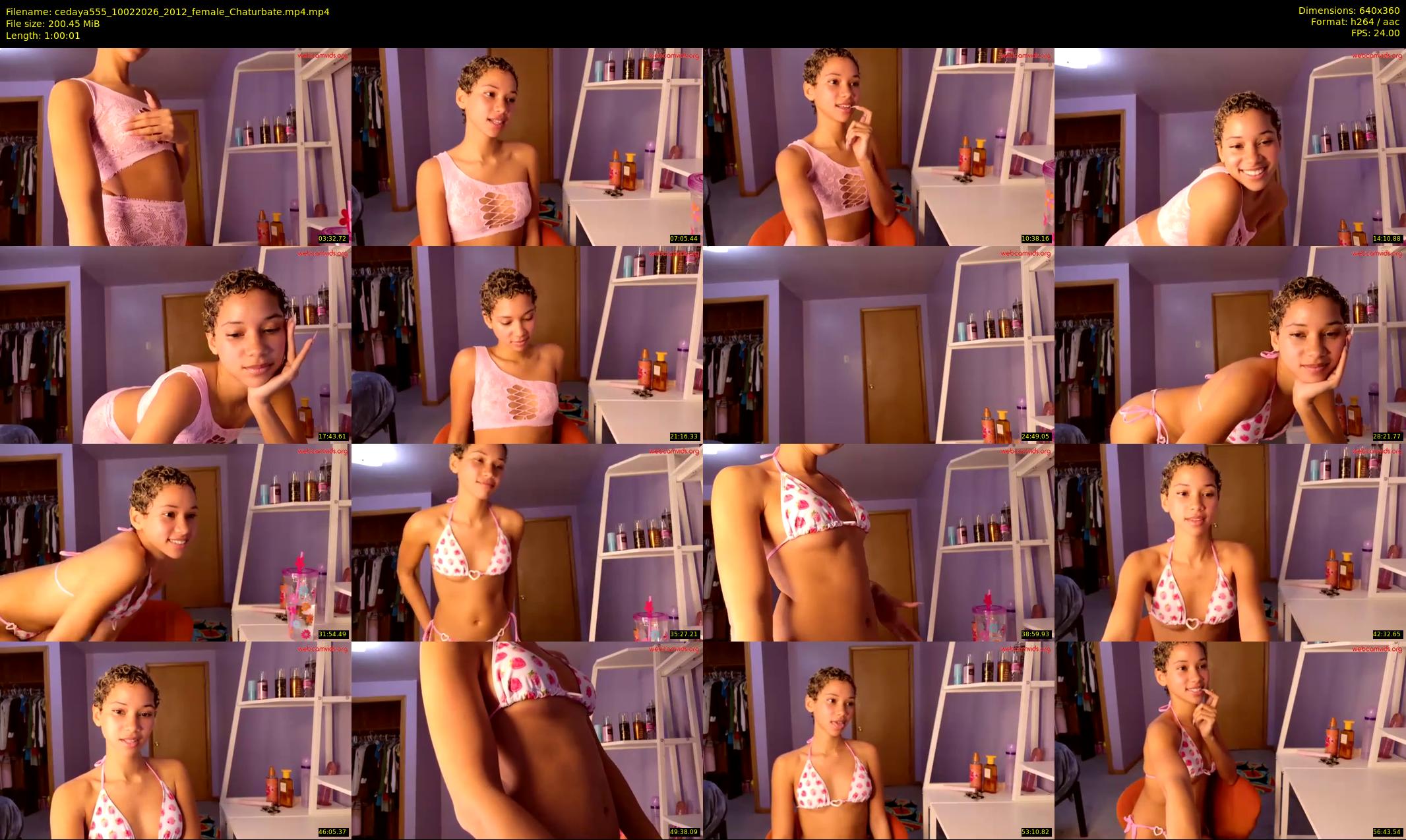 cedaya555 — 61 minute Chaturbate female cam show recording, 360p, Feb 10, 2026