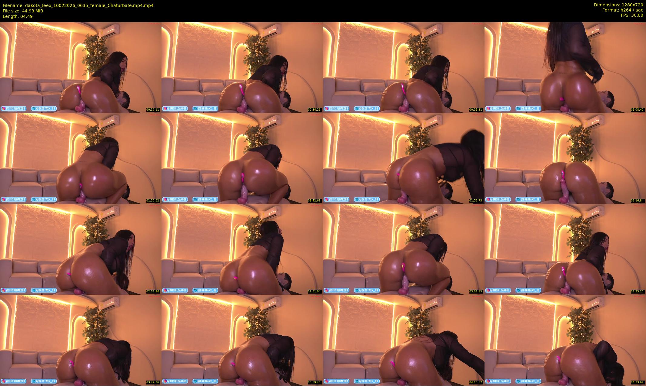 dakota_leex — 5 minute Chaturbate female cam show recording, 720p, Feb 10, 2026