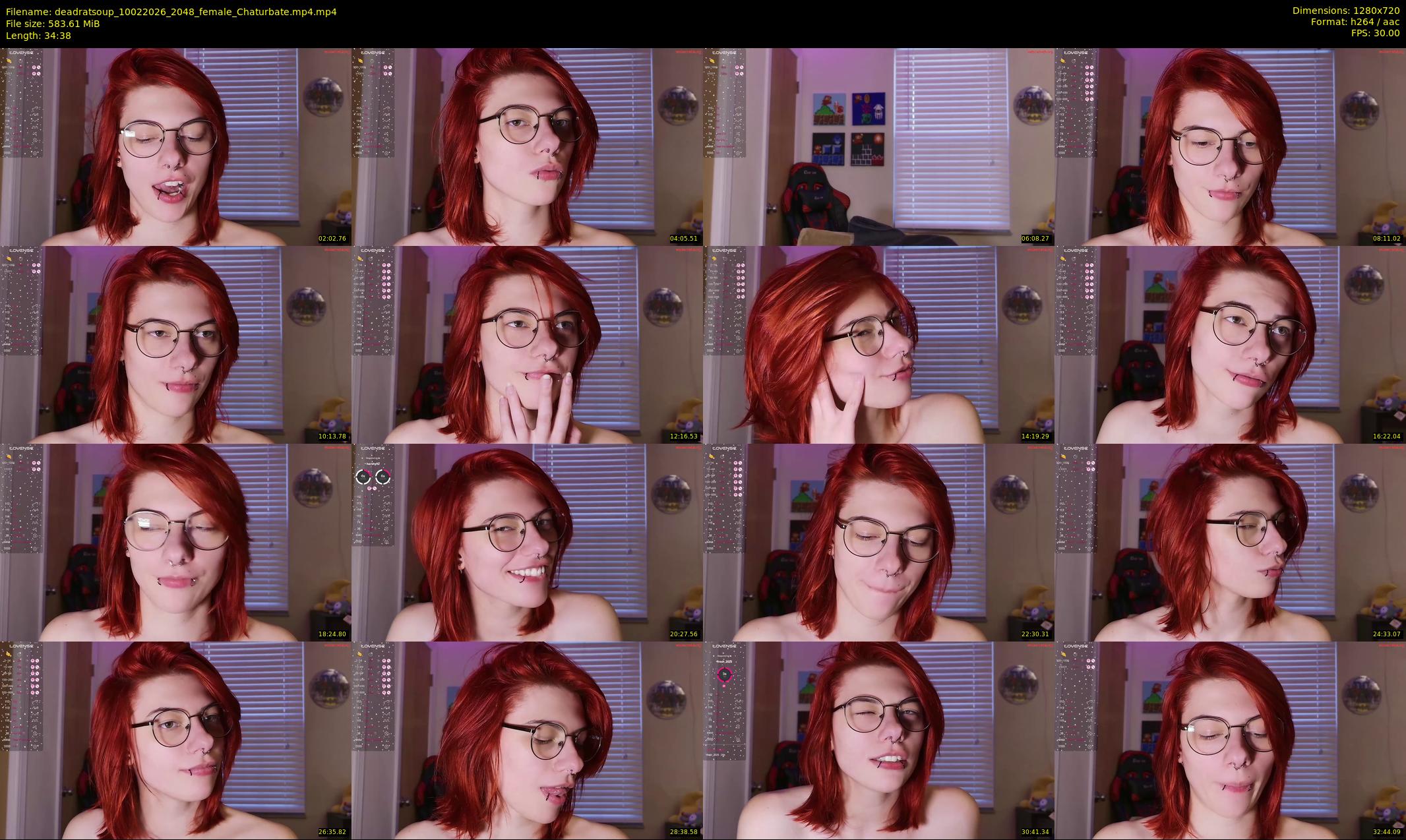 deadratsoup — 35 minute Chaturbate female cam show recording, 720p, Feb 10, 2026