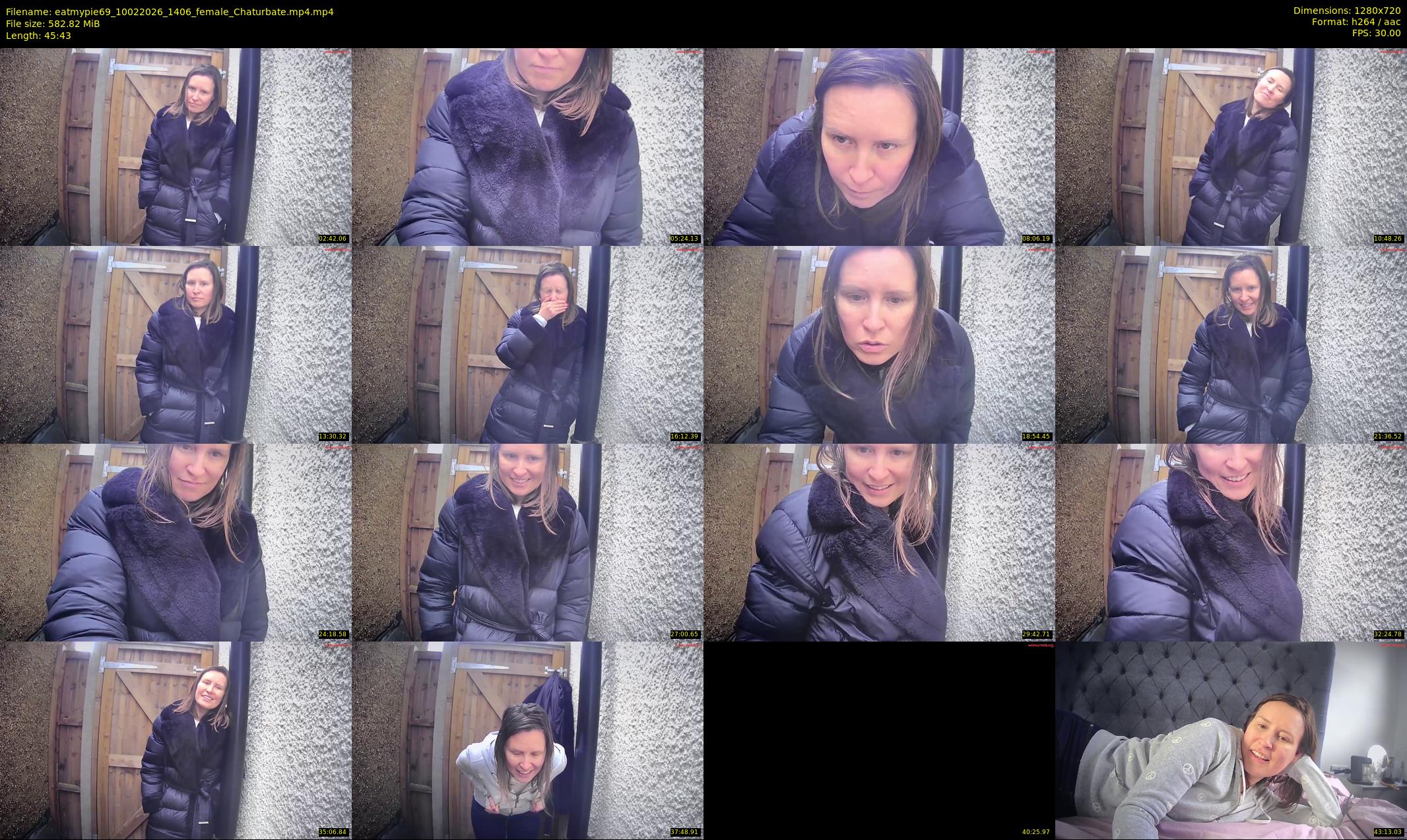 eatmypie69 — 46 minute Chaturbate female cam show recording, 720p, Feb 10, 2026