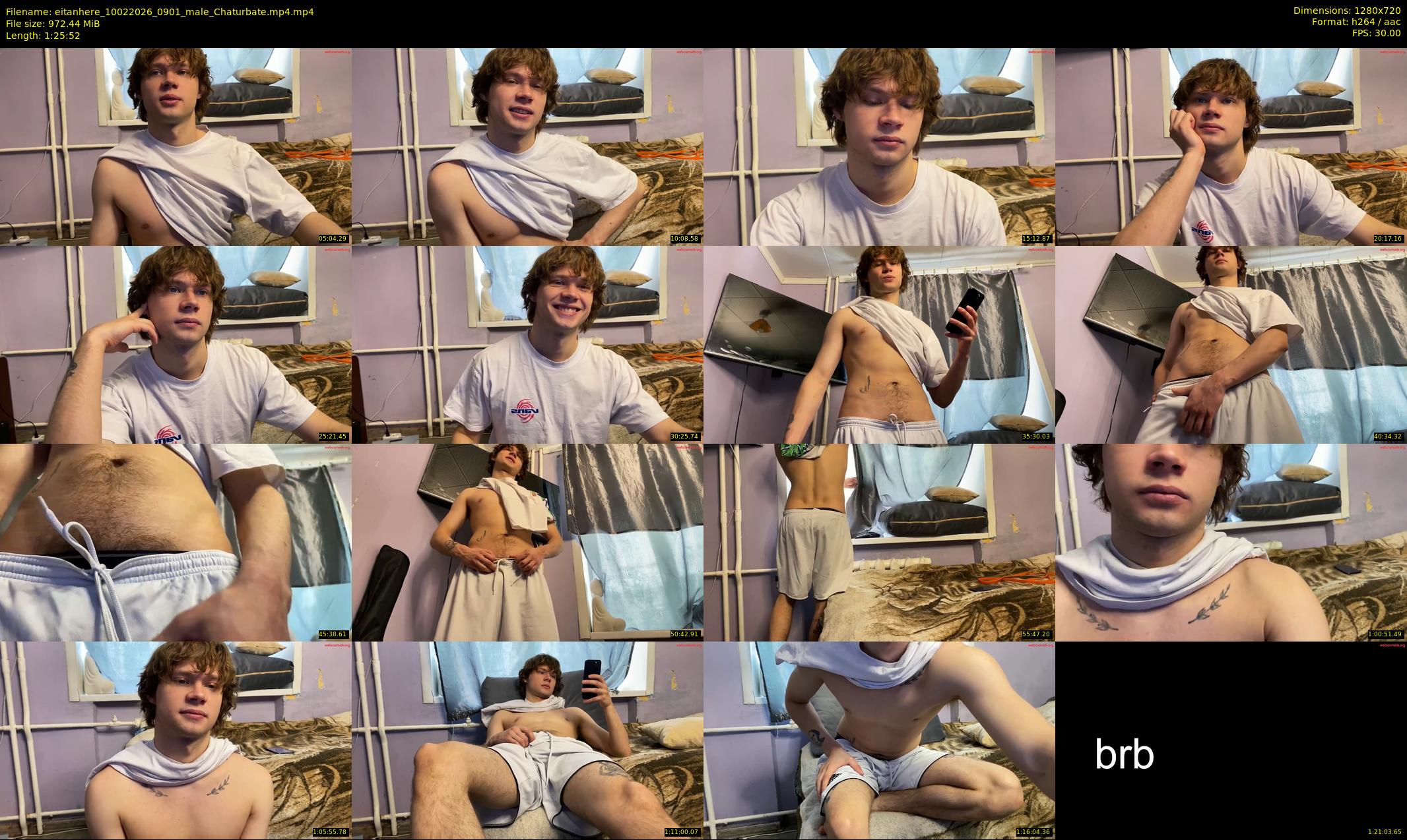eitanhere — 86 minute Chaturbate male cam show recording, 720p, Feb 10, 2026
