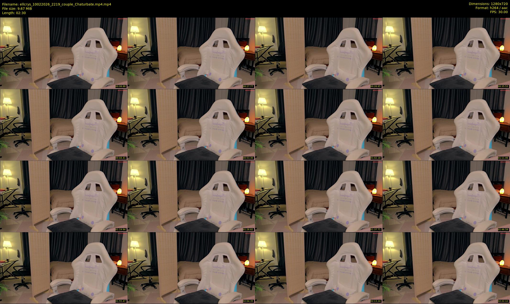 ellcrys — 3 minute Chaturbate couple cam show recording, 720p, Feb 10, 2026