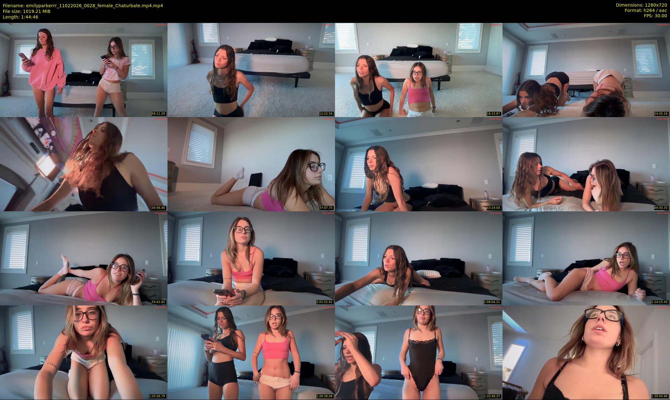 emilyparkerrr — 105 minute Chaturbate female cam show recording, 720p, Feb 11, 2026