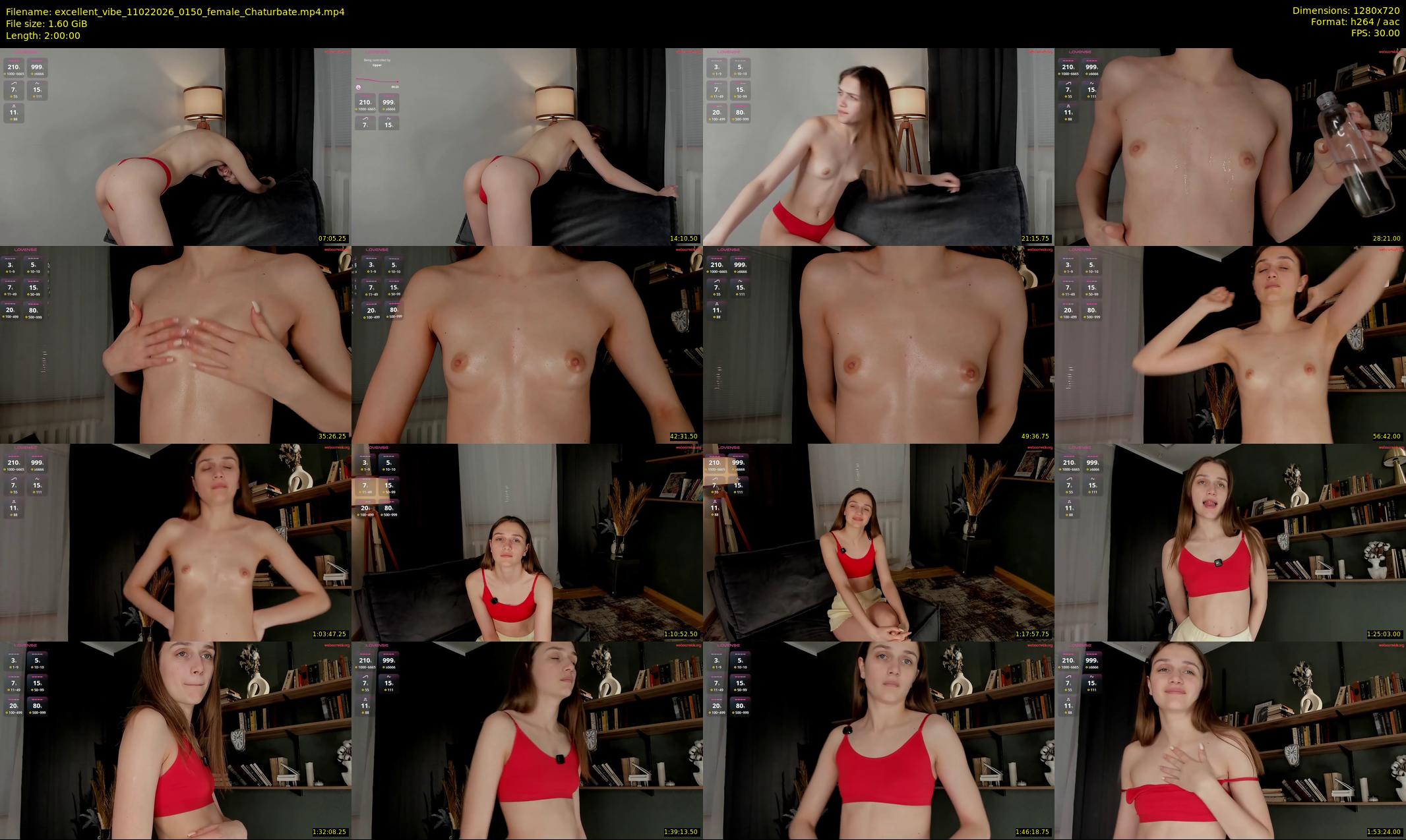 excellent_vibe — 120 minute Chaturbate female cam show recording, 720p, Feb 11, 2026