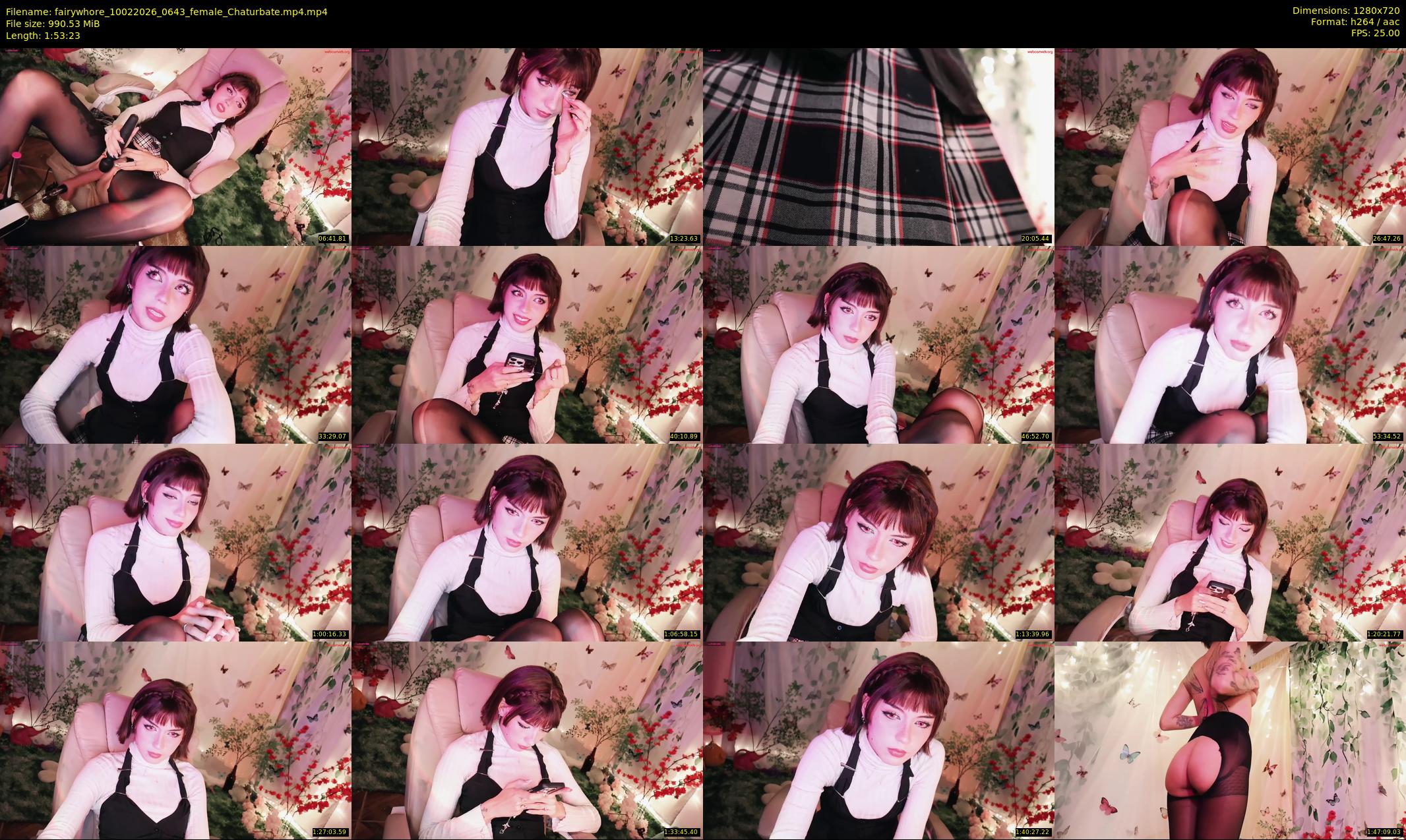 fairywhore — 114 minute Chaturbate female cam show recording, 720p, Feb 10, 2026