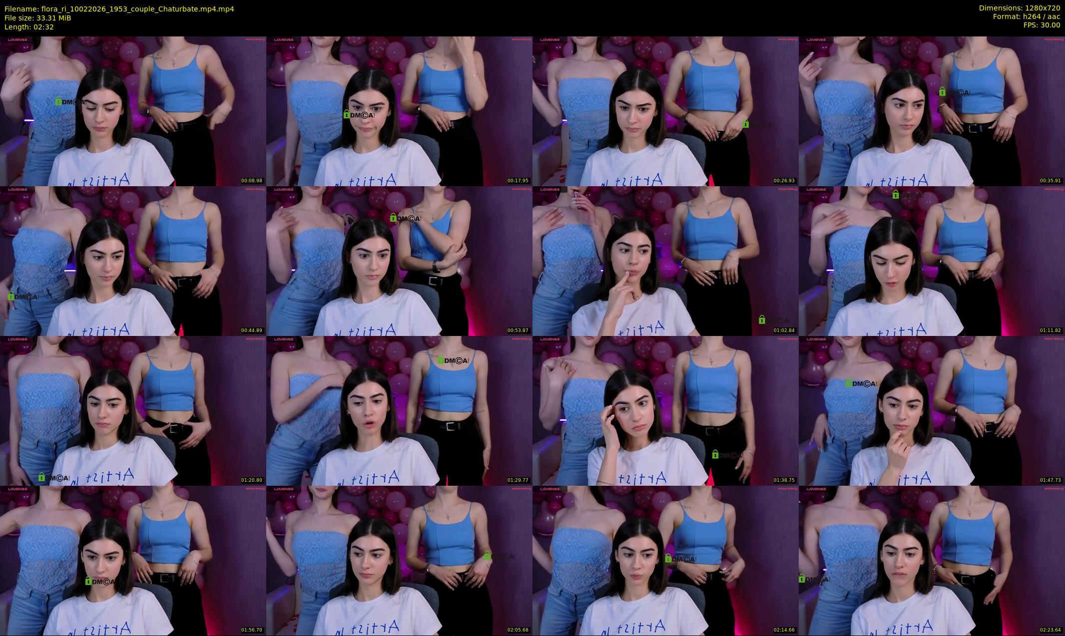 flora_ri — 3 minute Chaturbate female cam show recording, 720p, Feb 10, 2026