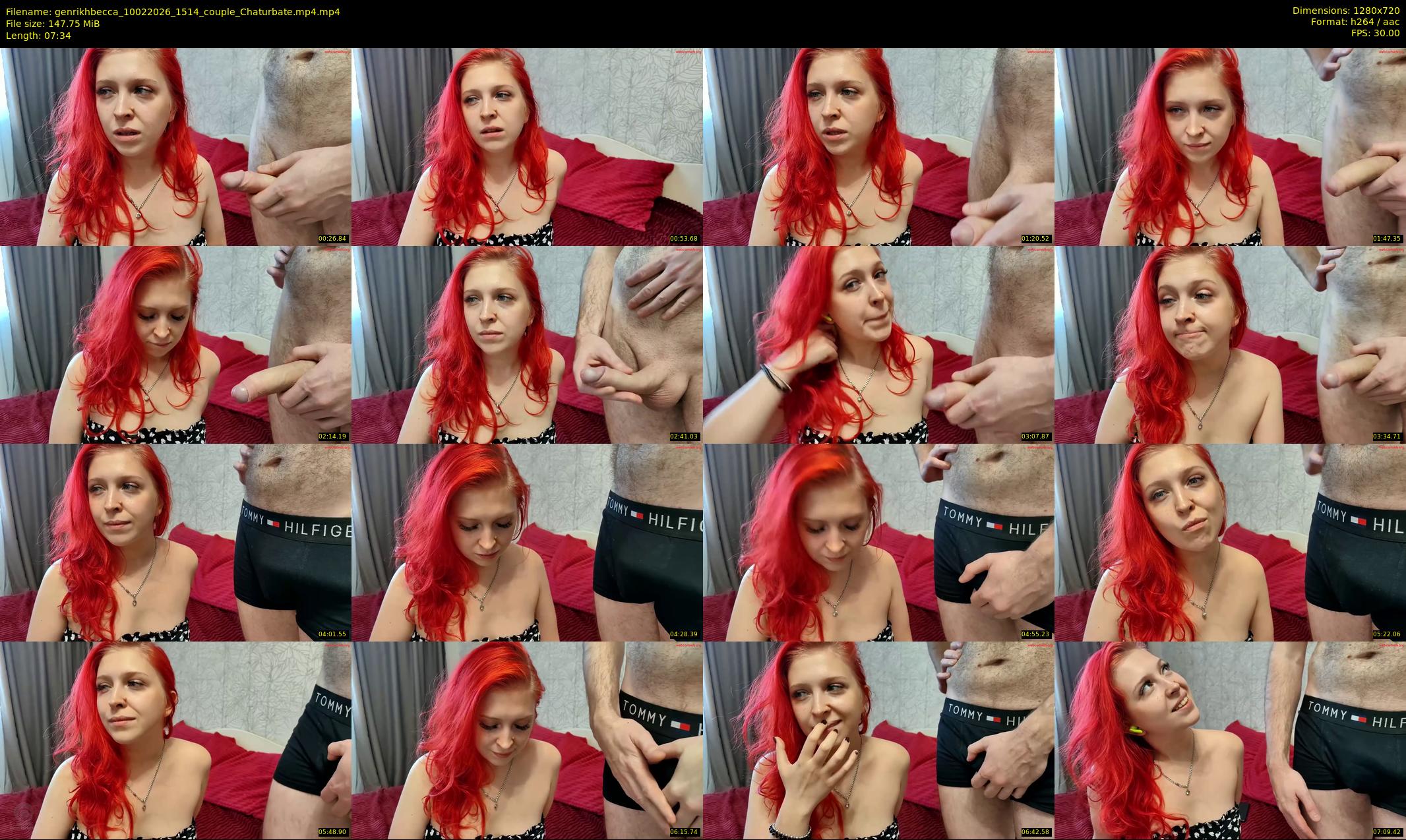 genrikhbecca — 8 minute Chaturbate couple cam show recording, 720p, Feb 10, 2026