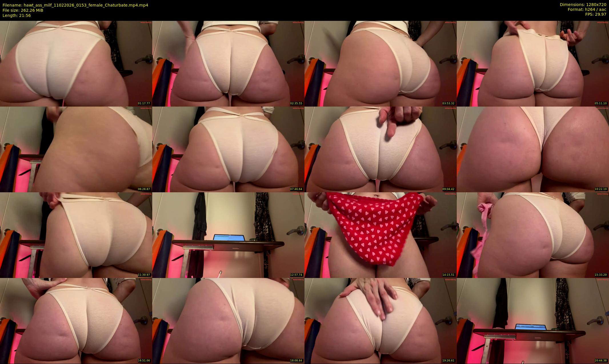 hawt_ass_milf — 22 minute Chaturbate female cam show recording, 720p, Feb 11, 2026