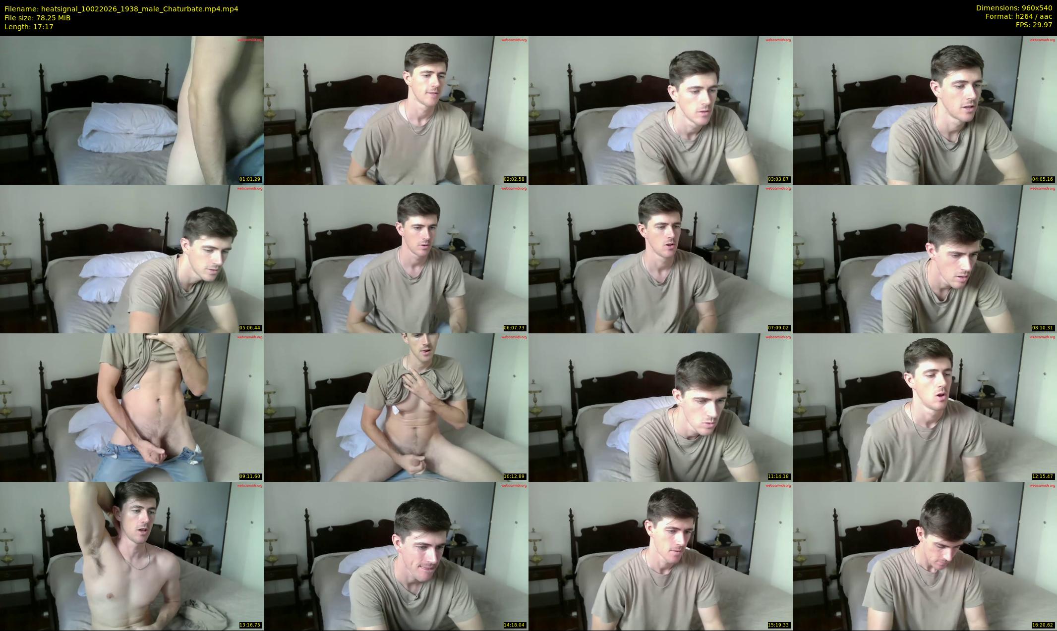 heatsignal — 18 minute Chaturbate male cam show recording, 480p, Feb 10, 2026