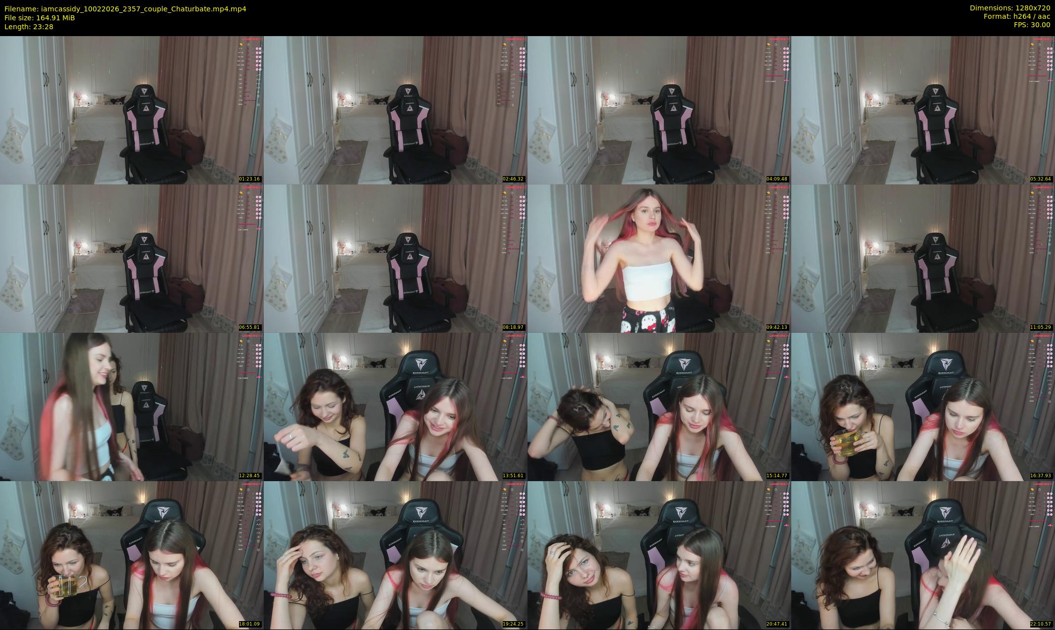 iamcassidy — 24 minute Chaturbate female cam show recording, 720p, Feb 10, 2026