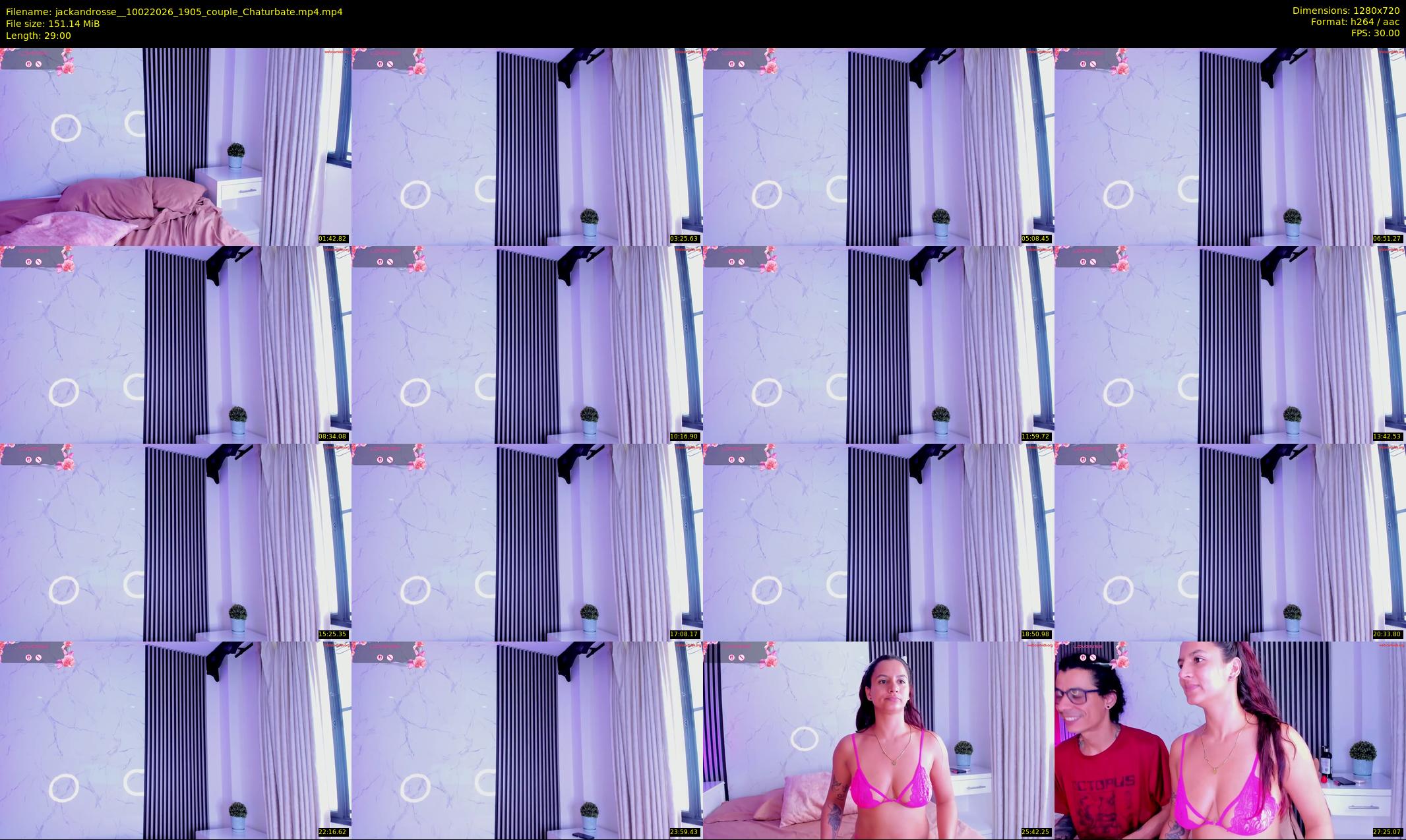 jackandrosse_ — 29 minute Chaturbate couple cam show recording, 720p, Feb 10, 2026