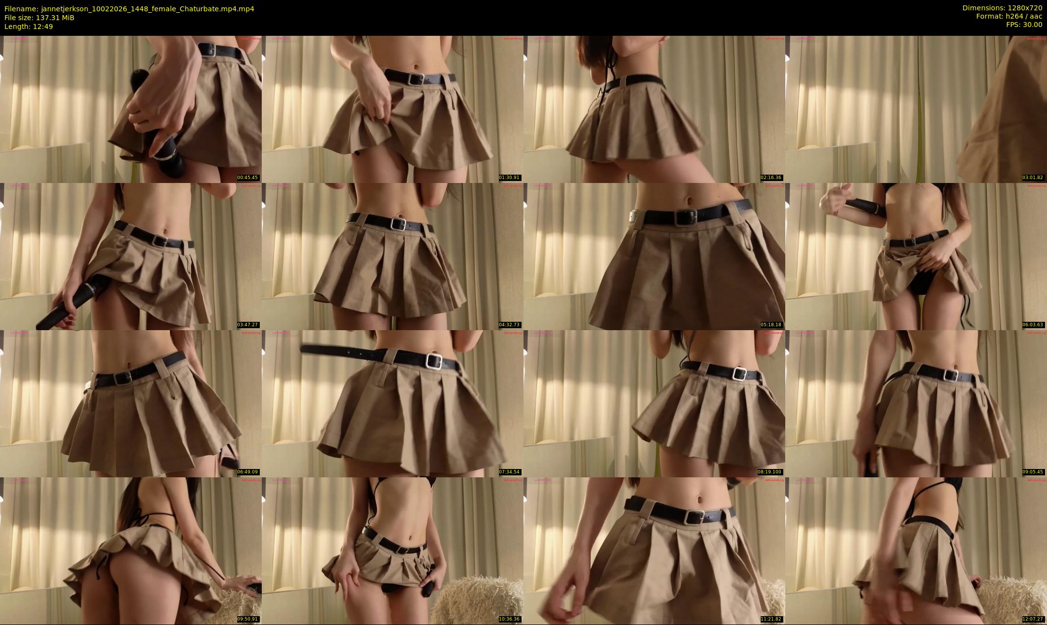 jannetjerkson — 13 minute Chaturbate female cam show recording, 720p, Feb 10, 2026