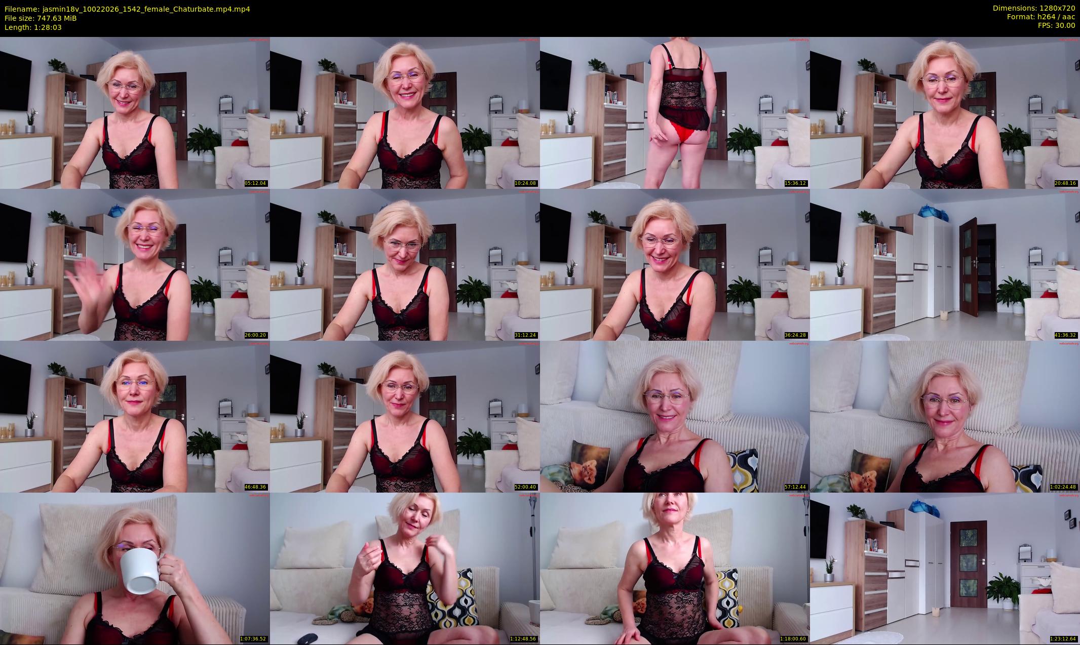 jasmin18v — 89 minute Chaturbate female cam show recording, 720p, Feb 10, 2026