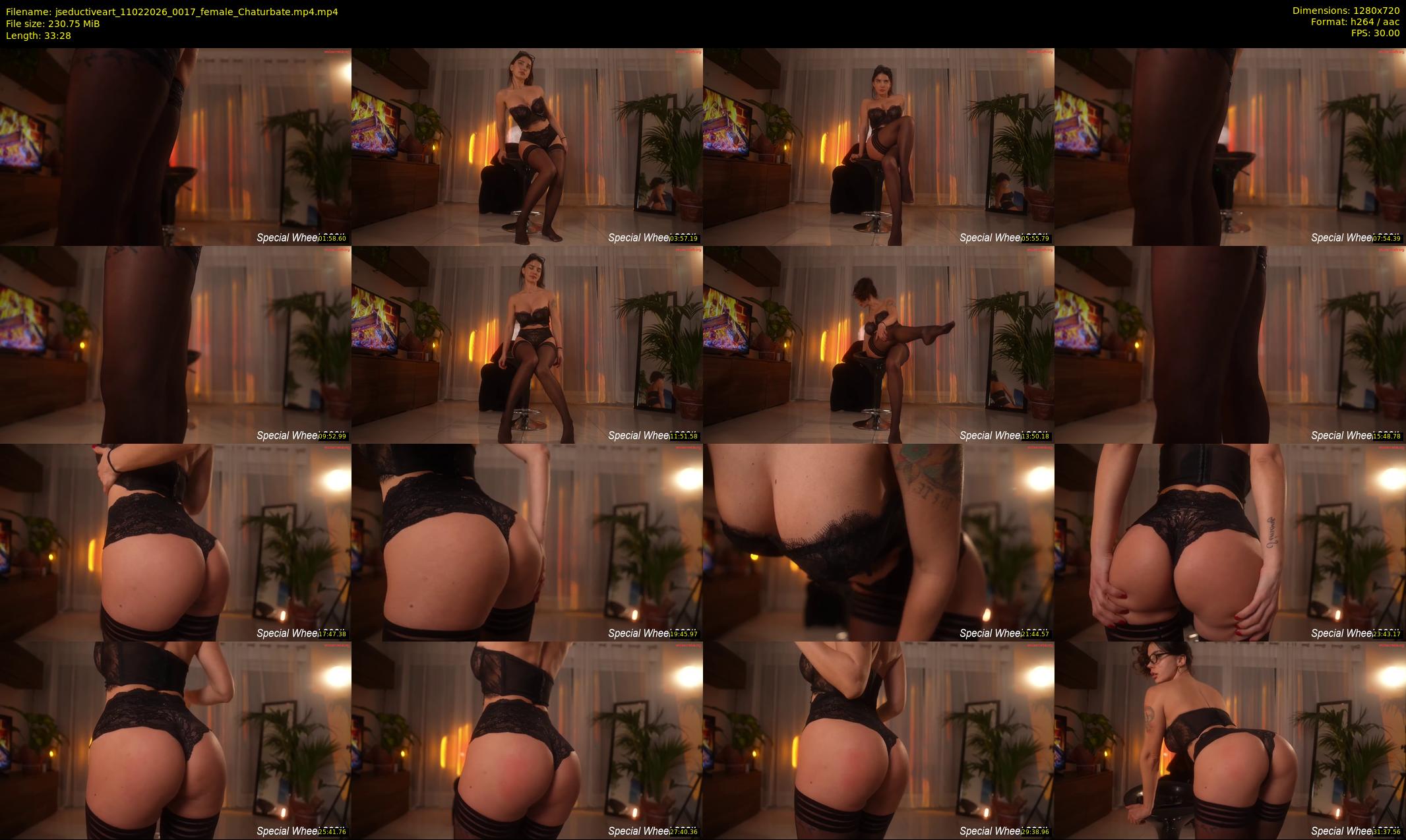 jseductiveart — 34 minute Chaturbate female cam show recording, 720p, Feb 11, 2026