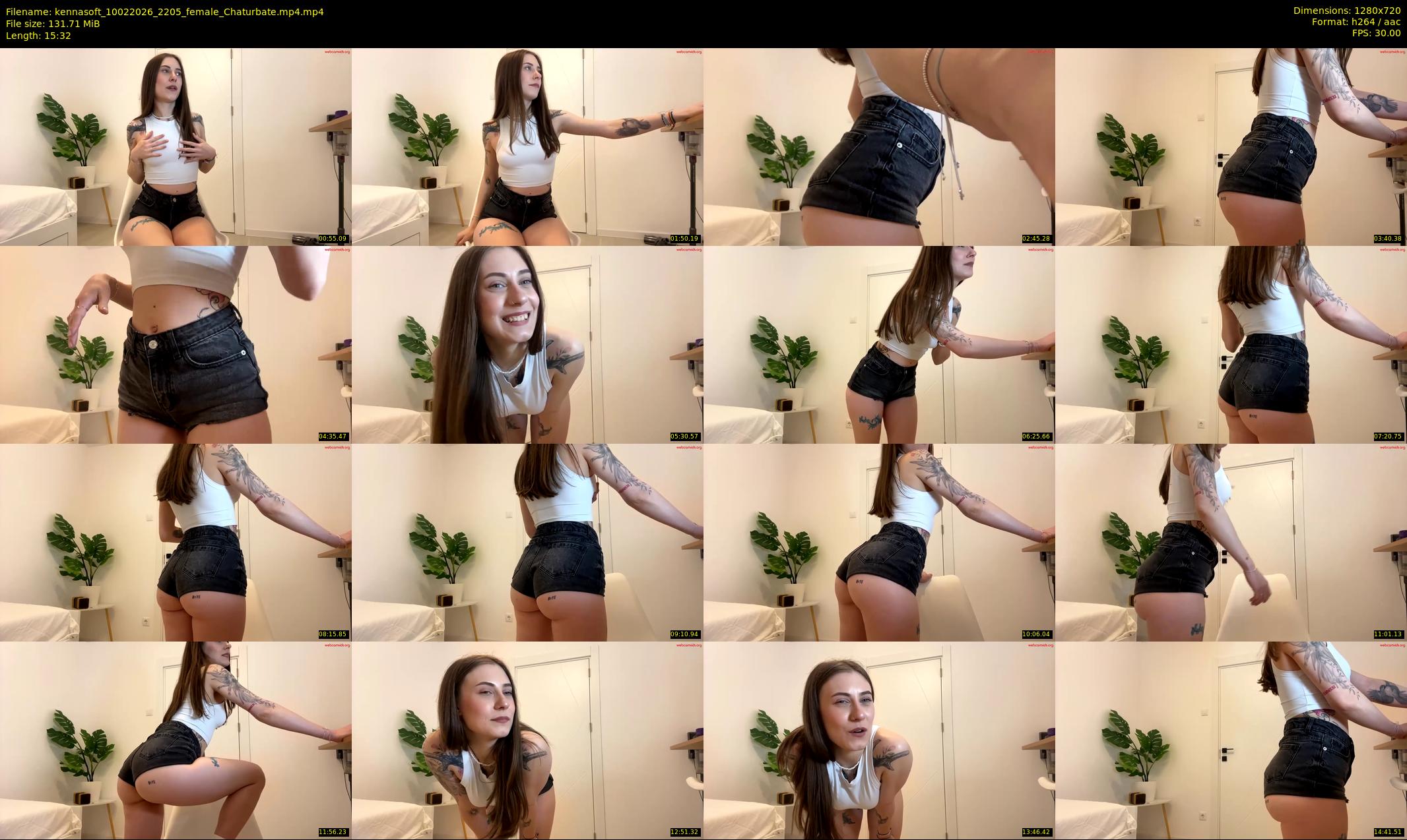kennasoft — 16 minute Chaturbate female cam show recording, 720p, Feb 10, 2026