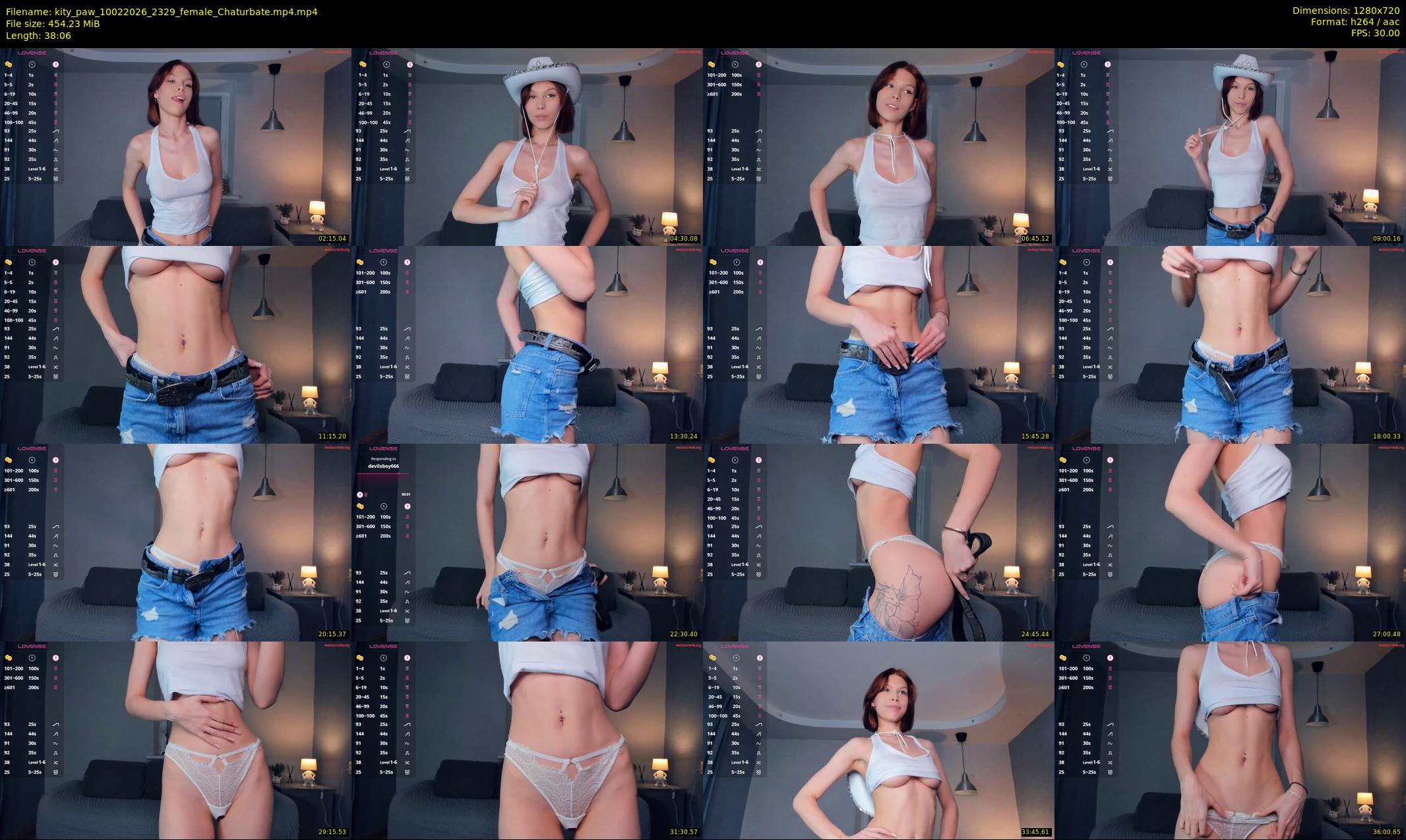 kity_paw — 39 minute Chaturbate female cam show recording, 720p, Feb 10, 2026