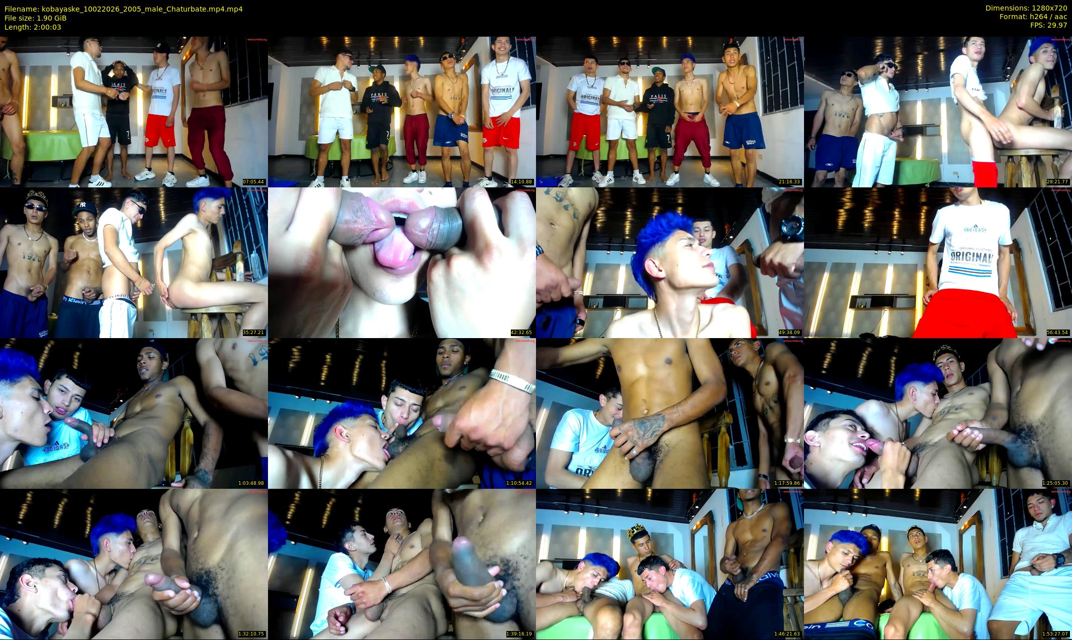 kobayaske — 121 minute Chaturbate male cam show recording, 720p, Feb 10, 2026