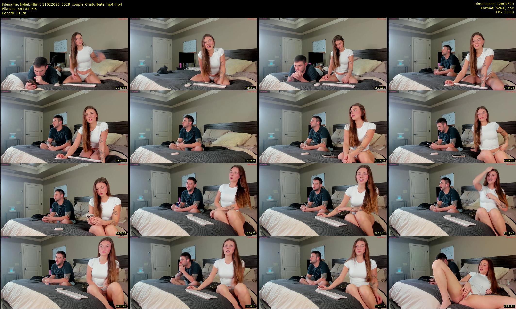 kyliebkillinit — 32 minute Chaturbate female cam show recording, 720p, Feb 11, 2026